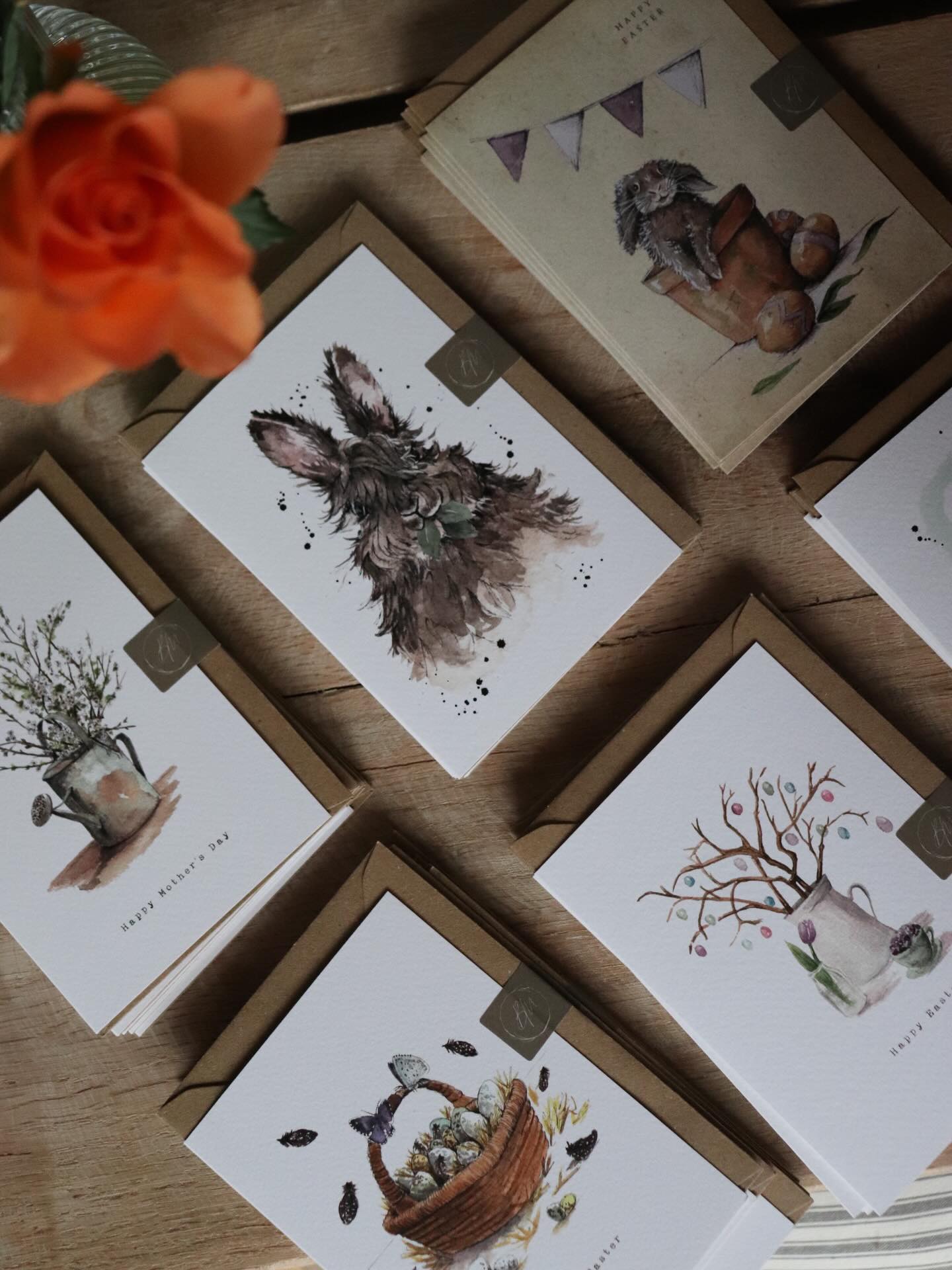 Sunday delivery 🔖 Just in time! @brookemarie_art stunning cards have landed. Our range includes a top up on Mother’s Day, a beautiful Easter selection and our newest arrival - highland cow newlyweds 🤍
With over 30 designs to choose from, our card selection stays fresh for each occasion you may have. Find your favourite when we reopen for the week ✉️
#illustratedcards #mothersday #easter #restock #yorkshire
