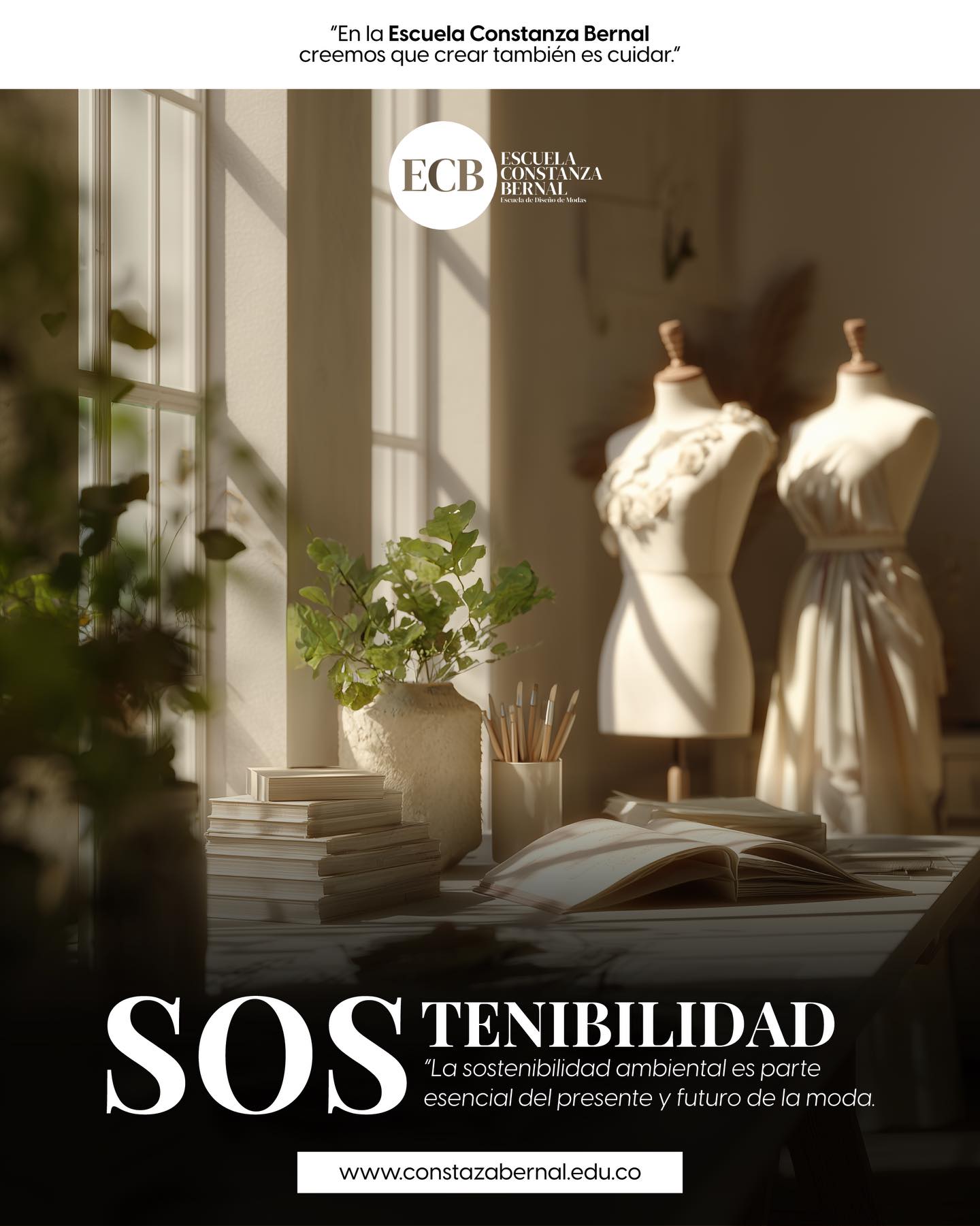 La sostenibilidad es parte del presente y del futuro de la moda🌿. Desde 2025, la Escuela Constanza Bernal implementa paneles solares en sus laboratorios, reduciendo el consumo energético y promoviendo una formación donde el diseño, la innovación y la conciencia ambiental avanzan en la misma dirección.
#modasostenible♻️ #EscuelaConstanzaBernal #diseñoconproposito