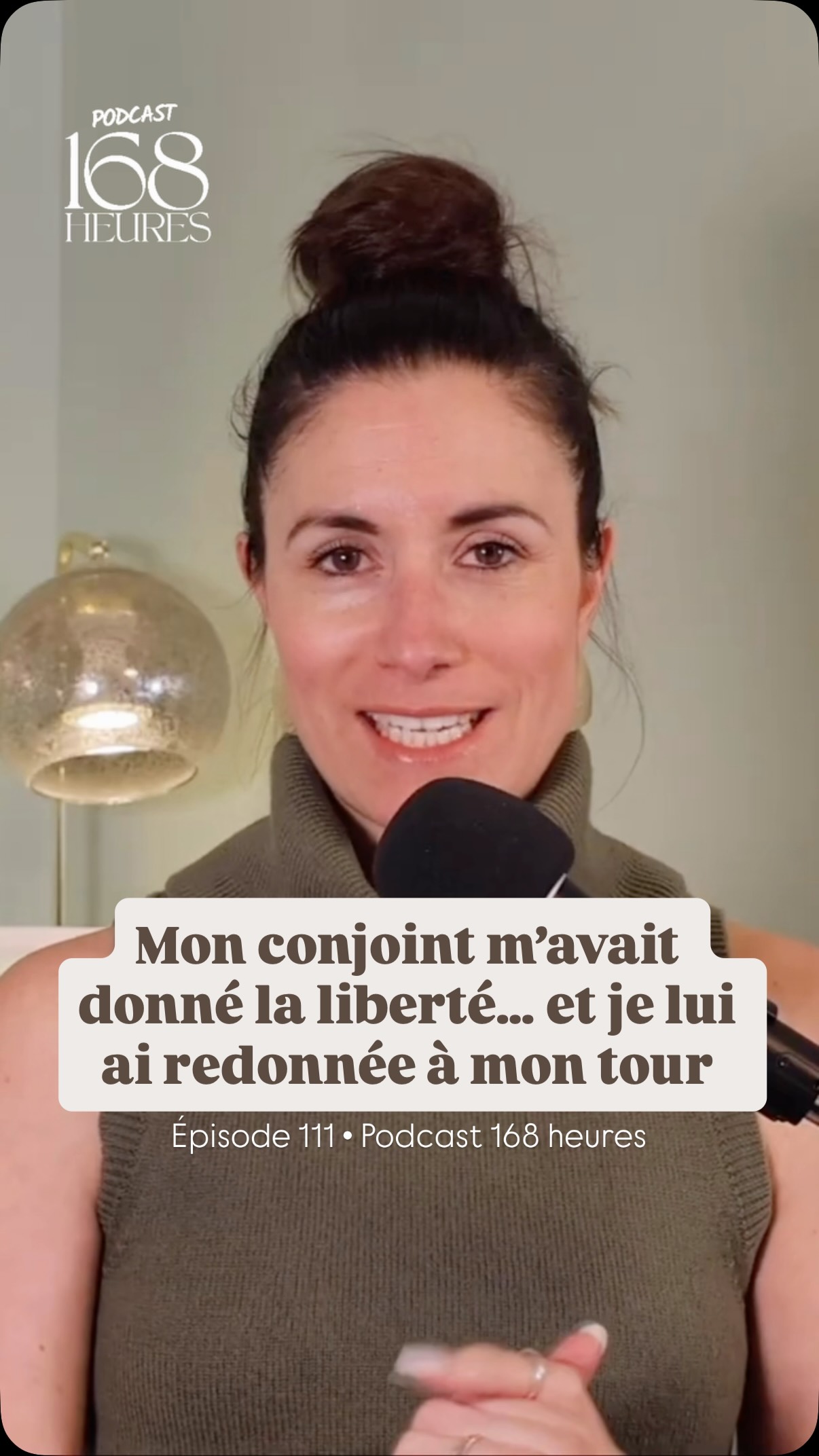 Tout à toujours été clair entre nous. Ça faisait partie du plan et de la vision. Nous avons donc toujours marché dans cette direction, sans oublier la destination finale que nous voulions attendre.
Aller vite n’était pas le but. Aller loin l’était.
Nous sommes rendus à destination aujourd’hui 🥹, et je suis encore sans mot face à tous vos messages et commentaires que vous m’avez envoyés.
Merci!! Et gardez en tête que cet épisode n’est pas pour moi… il est pour vous. Je sais que plusieurs d’entre vous ont déjà eu des déclics en l’écoutant 💭🤍!
🎤 Épisode 111 … sur le Podcast 168 heures
Émilie (et Phil!) xo
