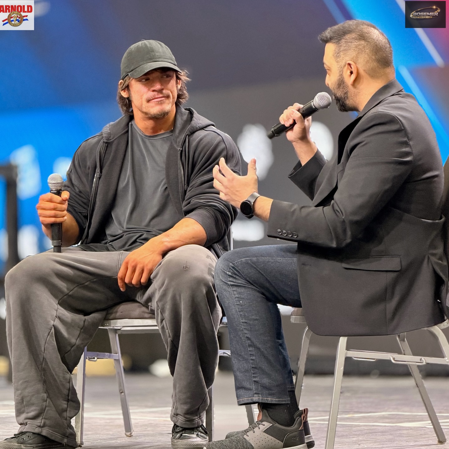 @sam_sulek at the 2026 @arnoldsports classics Q&A on the final day .!
#fitnesslife #fitness #bodybuilding #bodybuilder #arnold