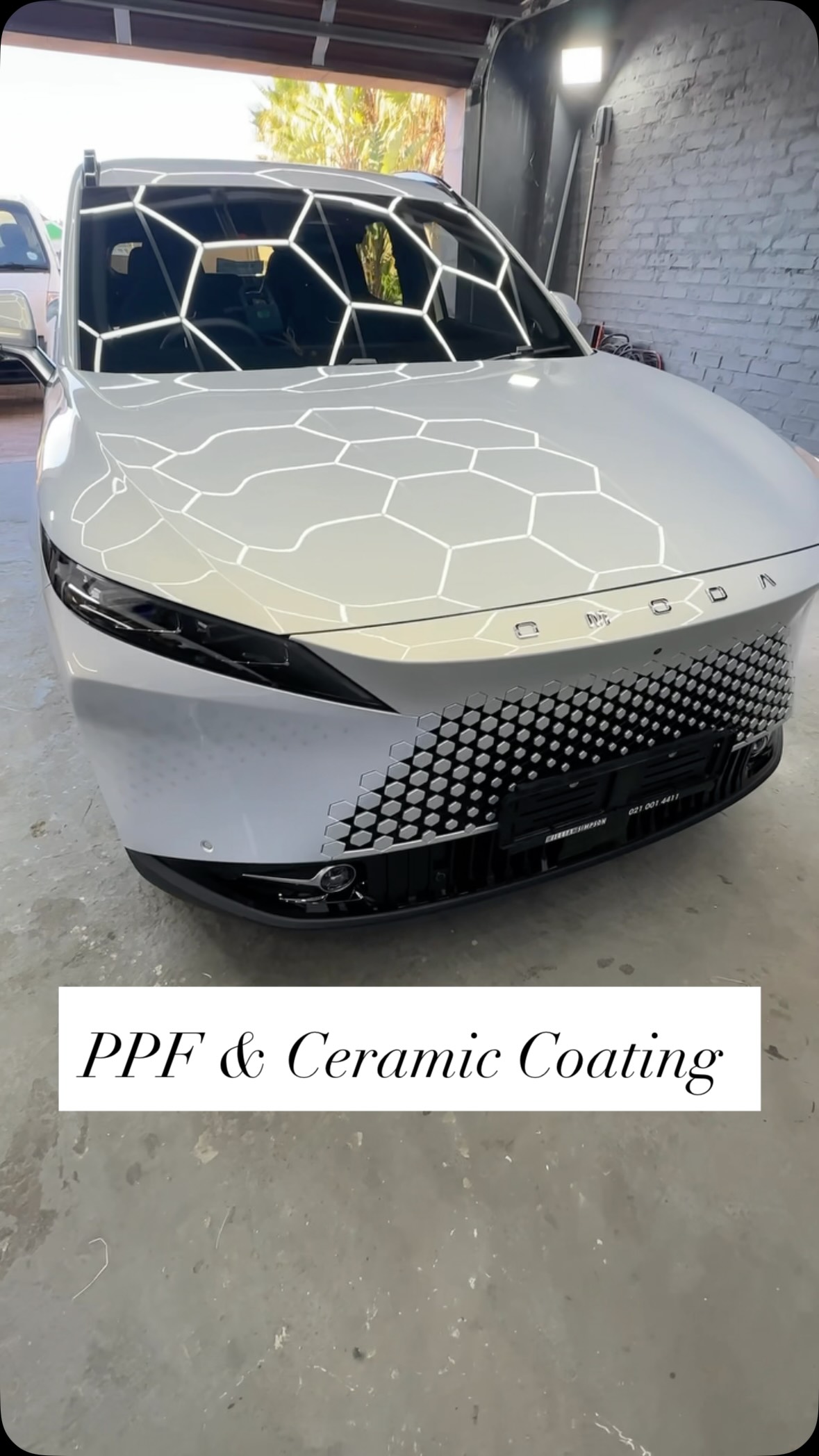Front-end protection where it matters most.
This Omoda C7 received paint protection film on the front end, with ceramic coating applied to the rear panels and over the PPF for added gloss and easier maintenance.
Done the WashDoc way.
#WashDoc
#PaintProtectionFilm
#PPFProtection
#CeramicCoating
#omoda
