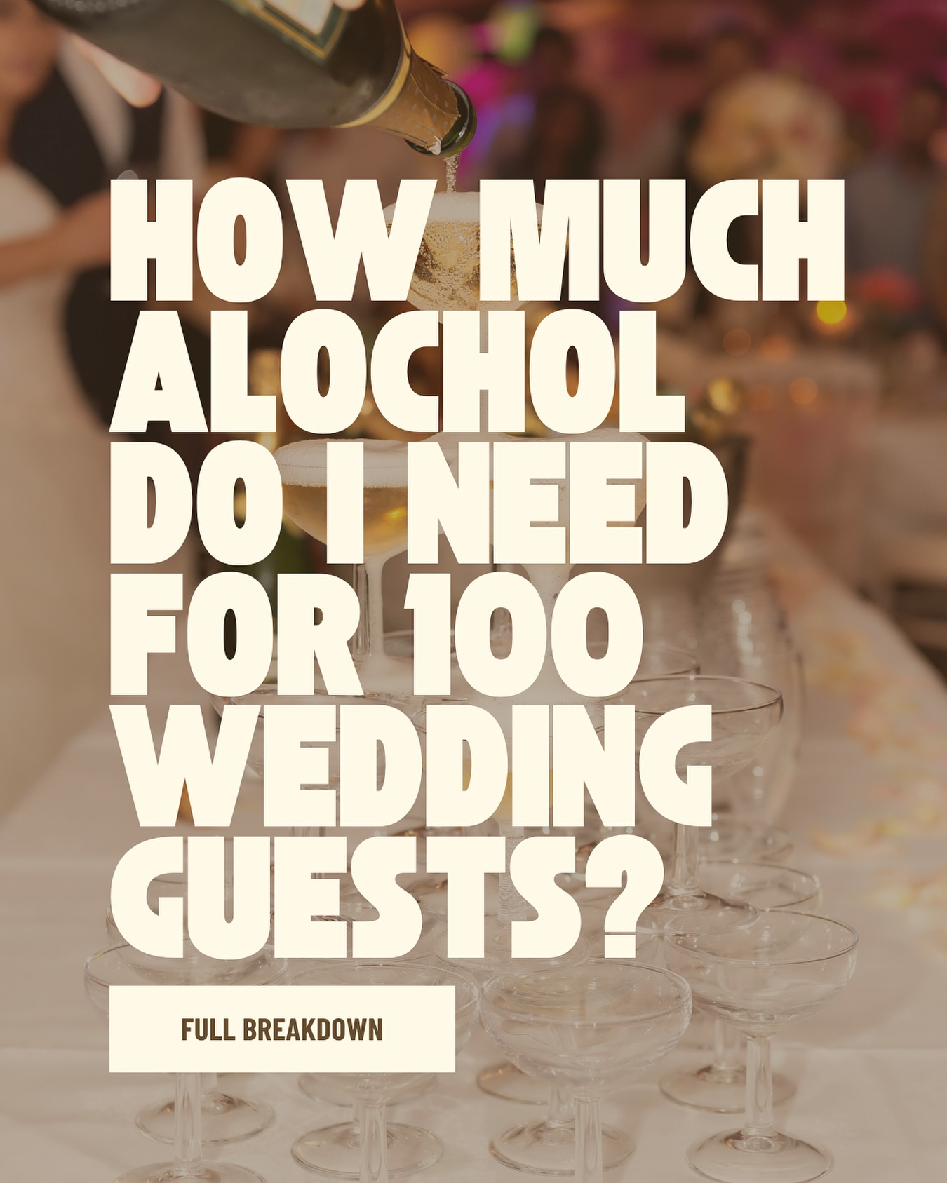 Planning a wedding and wondering how much alcohol you actually need for 100 guests? 🍸
It’s one of the most common questions couples ask when planning their bar. Buy too little and you risk running out… buy too much and you can easily overspend.
I broke down the exact alcohol quantities, drink estimates, and bar planning tips to help make it simple.
Link in bio ✨
Save this for later if you’re planning a wedding or know someone who is!