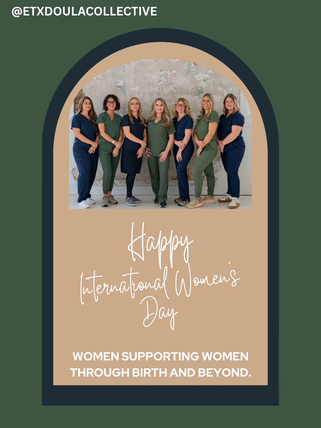 Happy International Women’s Day 🫶
A team of women dedicated to supporting women.
Walking beside mothers through pregnancy, birth, and postpartum is an honor we don’t take lightly.
Here’s to strength, support, and the incredible power of women.
— ETX Doula Collective