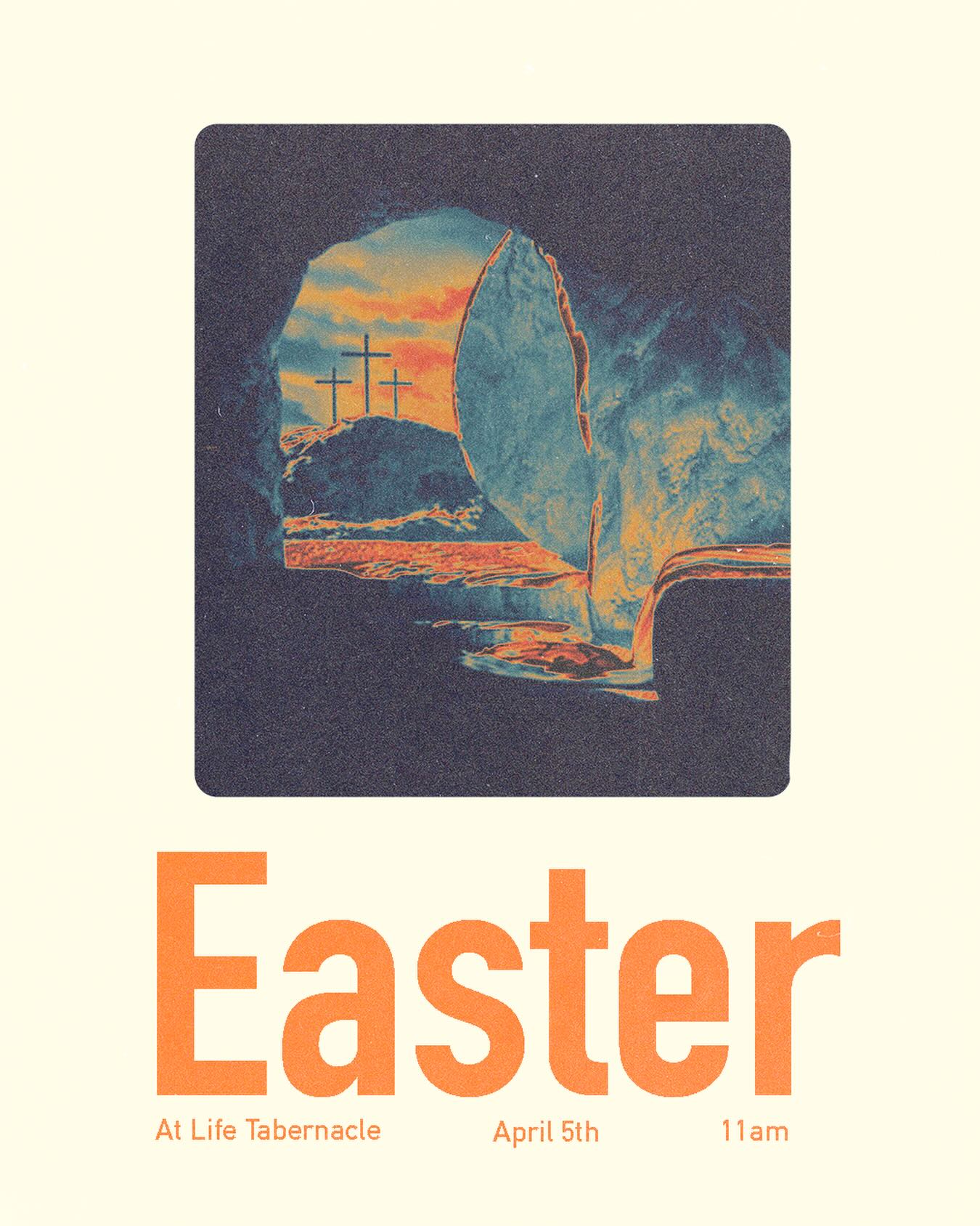 Easter - It’s not just another Sunday. It’s the day our God rose from the grave after giving His life for ours. He loved you enough to lay down His life so you could live freely.
We would love for you to join us on April 5th at 11am to celebrate our risen Savior. 🙌🏼
#easter #apostolic #pentecostal #christian