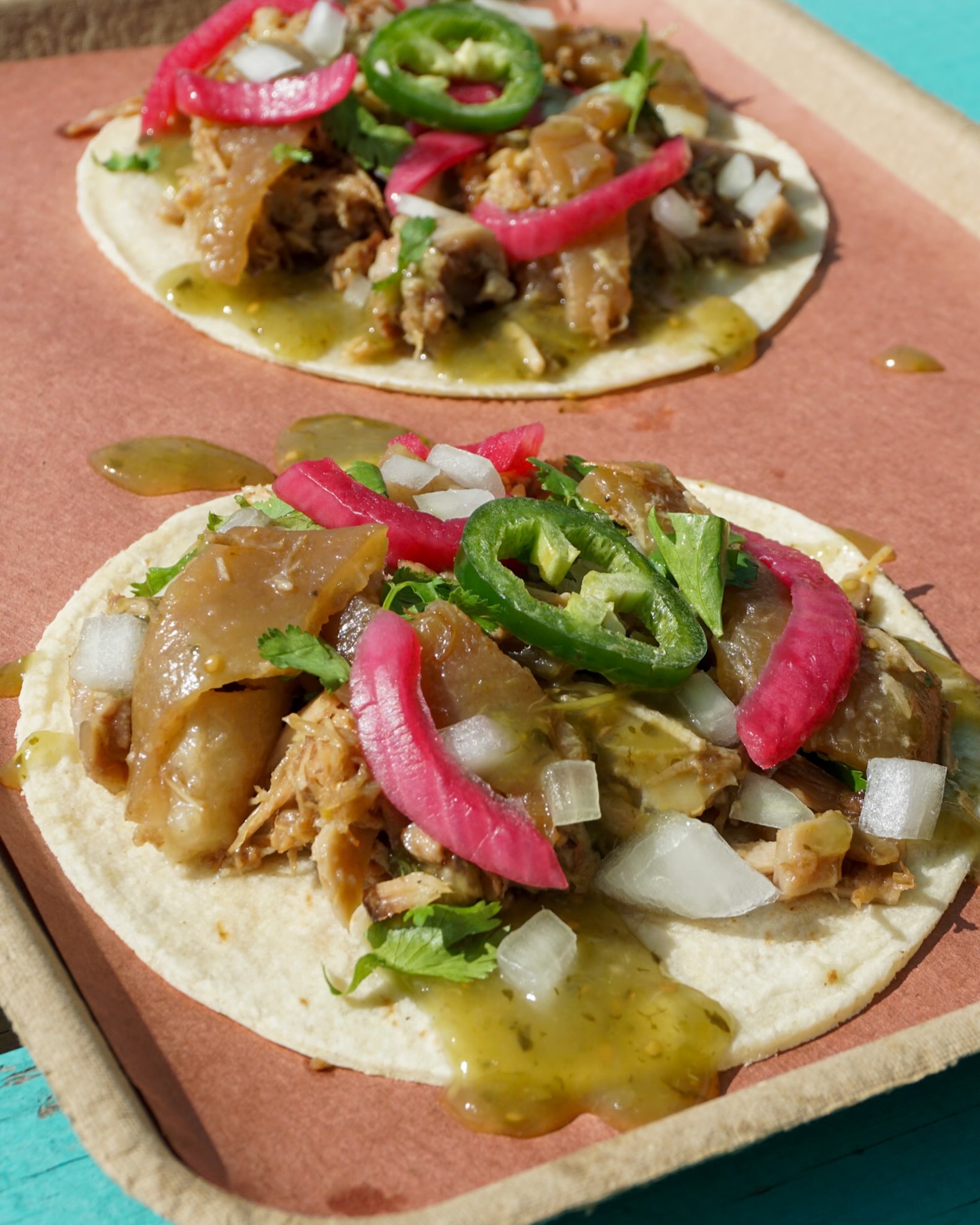 Sunday’s are special AND DO YOU KNOW WHY?!?! TODAY ONLY take a taste of our Carnita Tacos! Slow-cooked to tender perfection, you don’t want to miss this!