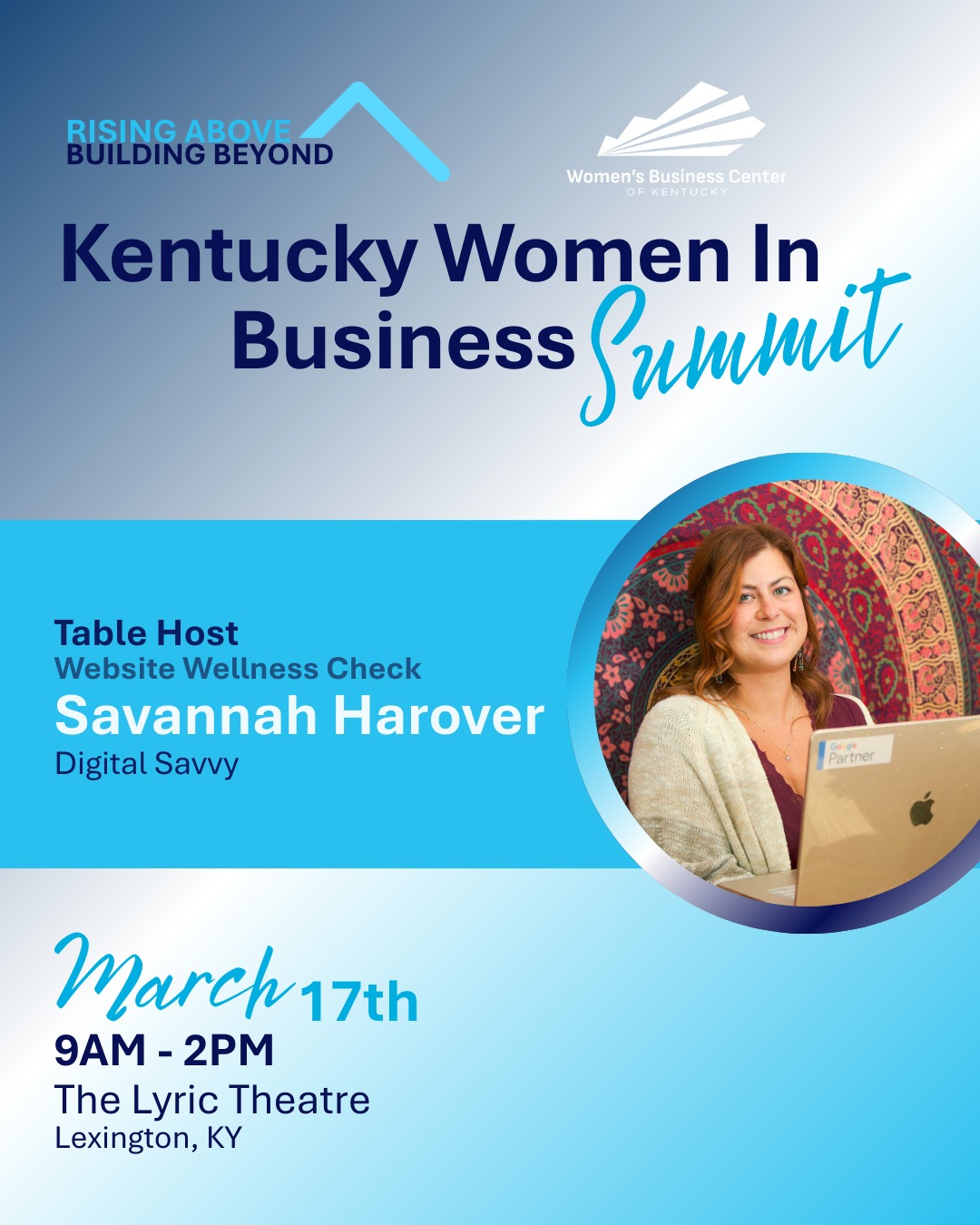 ✨ Meet Our Table Hosts
At the Kentucky Women in Business Summit, conversations are curated.
Each table is led by an expert host — bringing focused insight in areas like marketing, finance, leadership, website strategy, storytelling, and more.
Savannah Harover @digitalsavvyconsulting- Website Wellness Check
Kelly Webb- HR 101
Lindsay London @lindsaylondoncoaching- The Human Side of Sales
Regina Abegunde Harris + Chanel Blue @regina.Harris.5074 @ritualistic_nurturllc- Navigating Kentucky Networking
