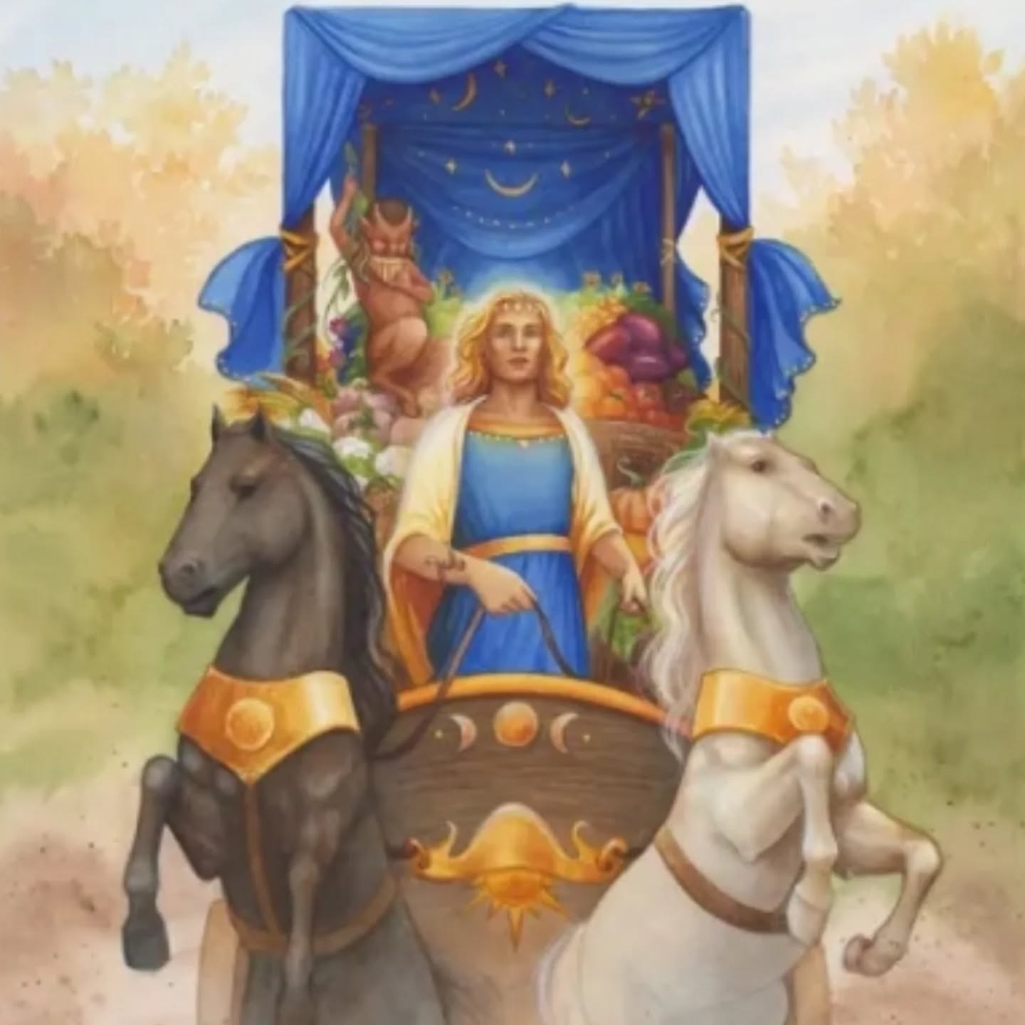 The Chariot....
The careful balance of opposing forces through determination and willpower
A message if triumph through balance
Stay focused
Be confident
Act with determination
#tarot #tarotjourney
#tarotreader #hebdenbridge #tarotcards