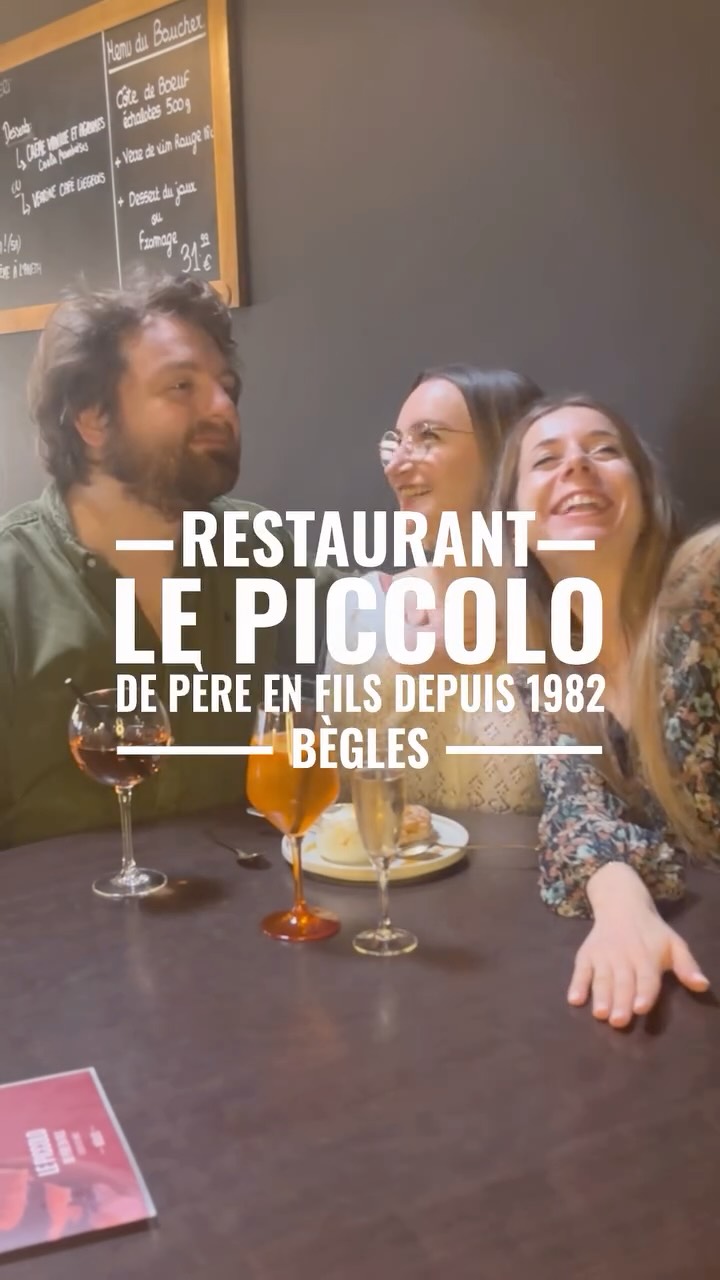 Entre deux verres et trois fourchettes piquées dans l’assiette du voisin, les grandes discussions commencent… et les régimes se terminent. 🍷🍽️😂
🍽 Cuisine familiale
📍 434 Rte de Toulouse, Bègles
⏱ Ouvert du mardi au vendredi midi et soir
le samedi uniquement le midi
#Begles #quoifaireabordeaux
#reelsrestaurant
#Piccolo #piccolorestaurant