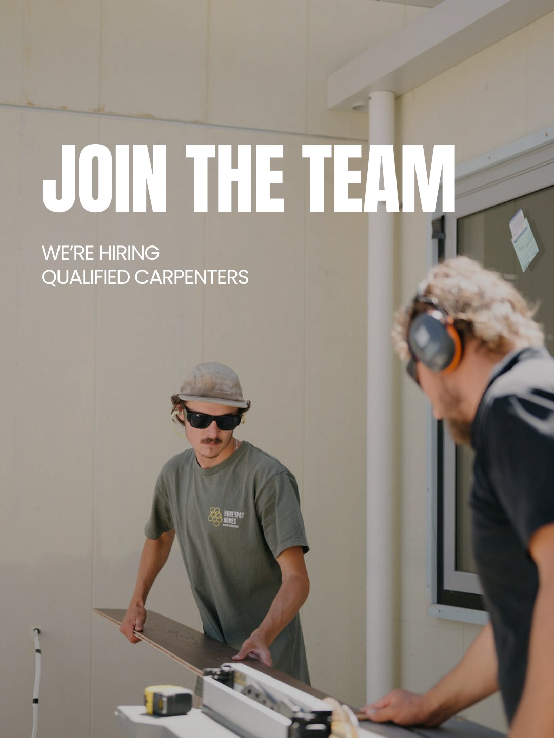 📢 We’re Hiring! - Carpenter Wanted 🪚
We believe great builds start with great people.
We’re looking for skilled carpenters to join our growing team building high-quality architectural homes in the South West.
What we offer:
🏠High-quality custom homes
⚒️Long-term, stable work
🤝Great team environment
🌊Lifestyle to match
If this is you then we’d love to hear from you!
📩 DM us or send your resume to
jarrod@hphomes.com.au
Know someone who’d be a great fit? Tag them below! 👇
#carpenterjobs #margaretriverjobs #honeypothomes #margaretriverbuilder #southwestbuilder