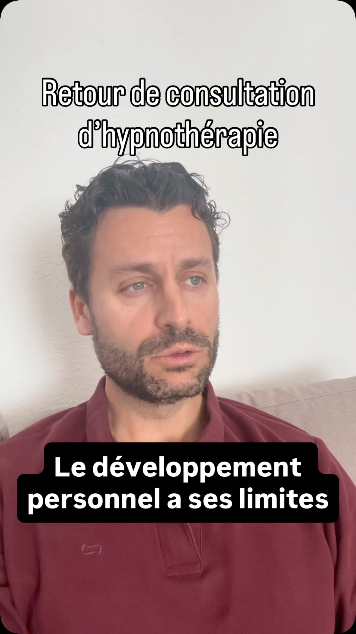 Retour de consultation d’hypnose d’accompagnement.
Accepter ses parts d’ombre est peut-être mieux que de vouloir « travailler sur soi » pour accepter des comportement inacceptables et qui ne respectent pas nos besoins fondamentaux.
Qu’en pensez-vous ?
#hypnose #formationhypnose #inconscient #développementpersonel #partsinconscientes