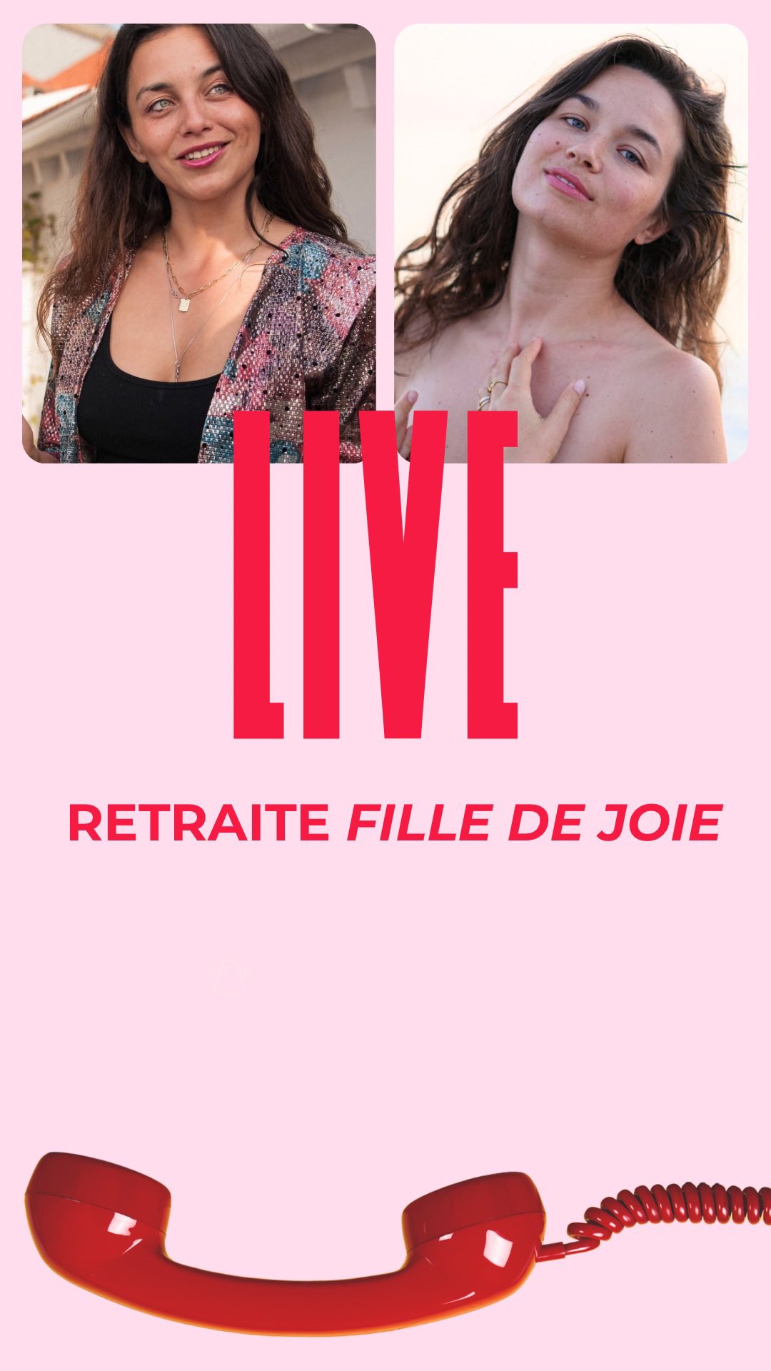 🔥Live sur la retraite Fille de Joie qui aura lieu du 20 au 22 mars au château de Villette !
👀 Il reste 8 places !
Les infos sont dans la bio ❤️