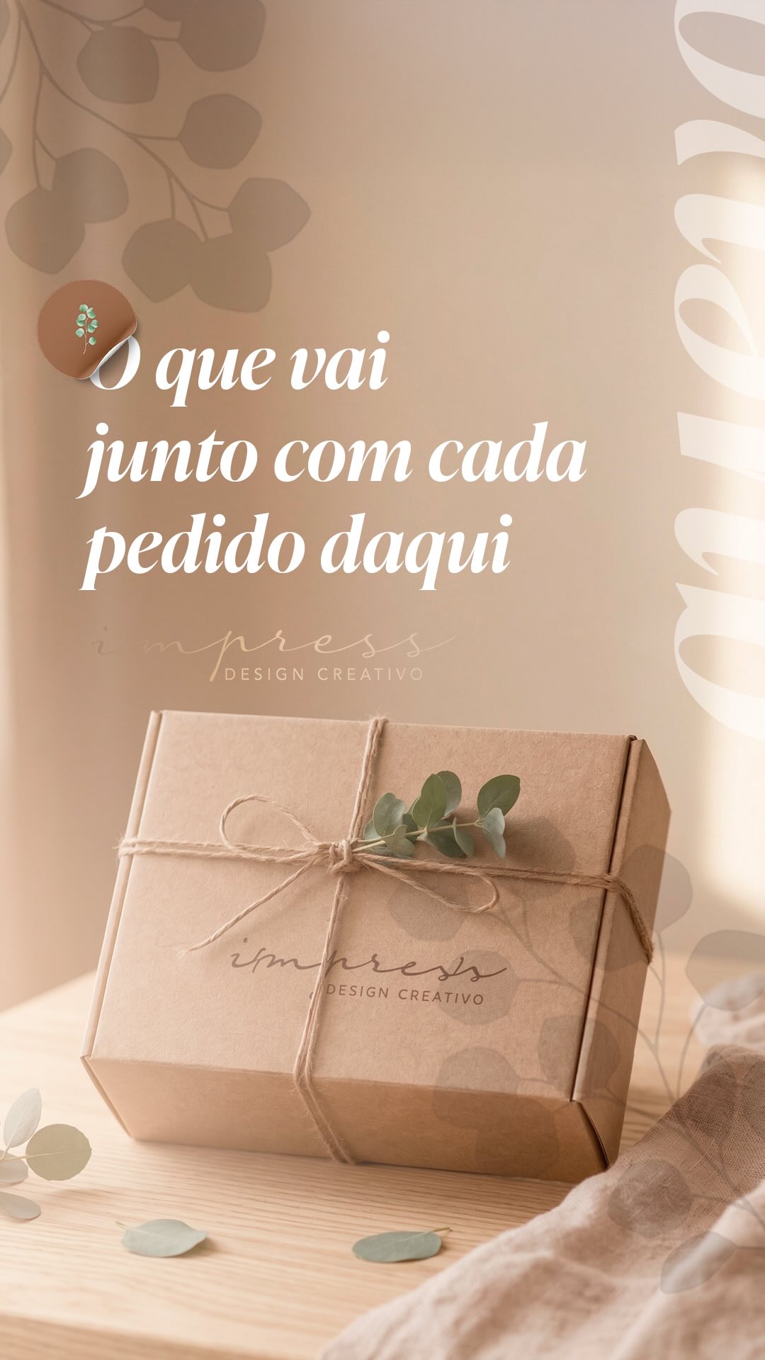 Muito além do item em si, o que chega junto é o cuidado com cada detalhe do caminho. Me chama no direct e a gente cuida do seu pedido do começo ao fim. 🌿