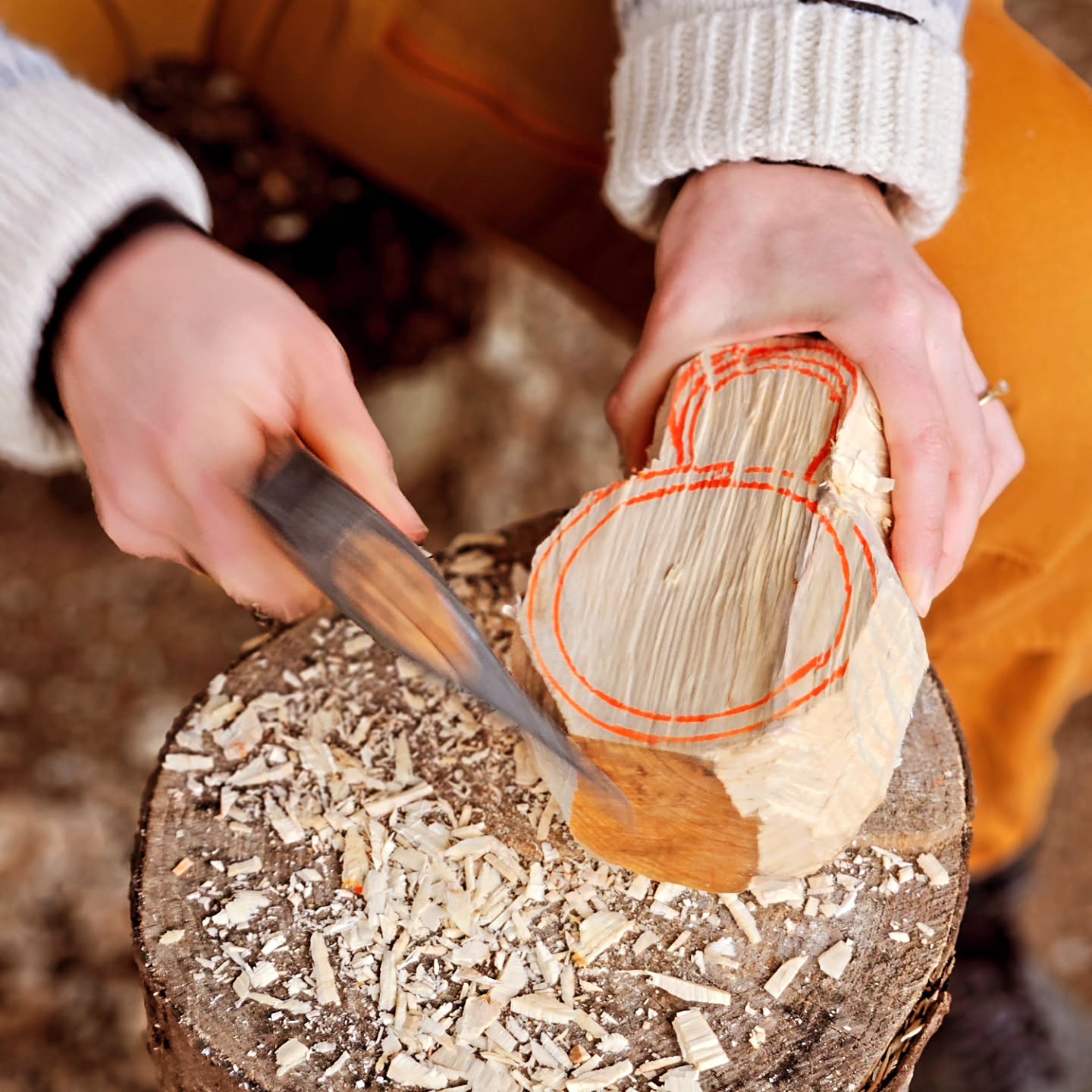 Another day of crafting with the students of #skovskolen @skovskolen_ku
#slöjd #Bushcraft #snittekursus #keepitsimple