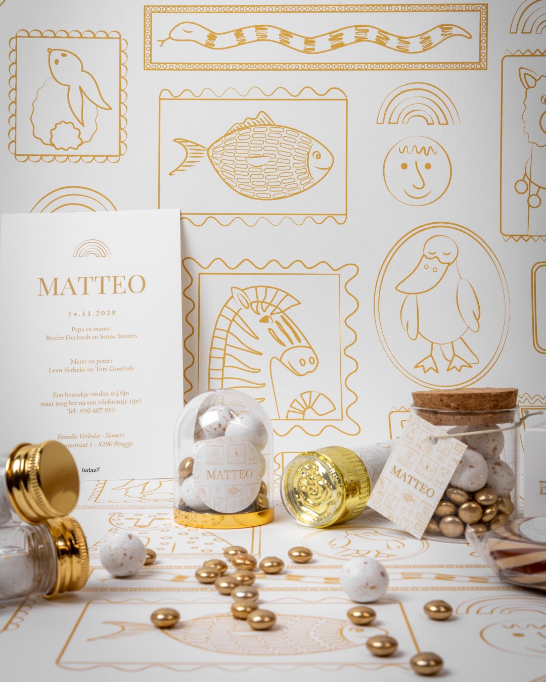 It’s been one year since Roomblush teamed up with Tadaaz — and we’re still wild about our Born to be wild collection🦁🐳🐘
A beautiful baby collection where birth announcements and baptism favors perfectly match the cutest wallpapers. Adorable animals create a magical nursery for your little one.❤️
Discover the collection at Tadaaz & Roomblush. 🧸
Which one is your favorite print?😍