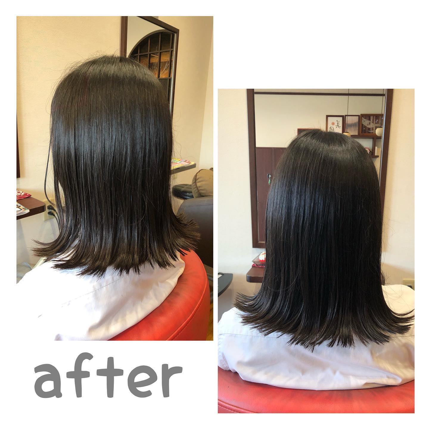 重さは残して、バッサリカット!
アイロンで外ハネに!
#ストレートヘア
#外ハネ
#イメチェン
#岡山市中区
#岡山市美容室