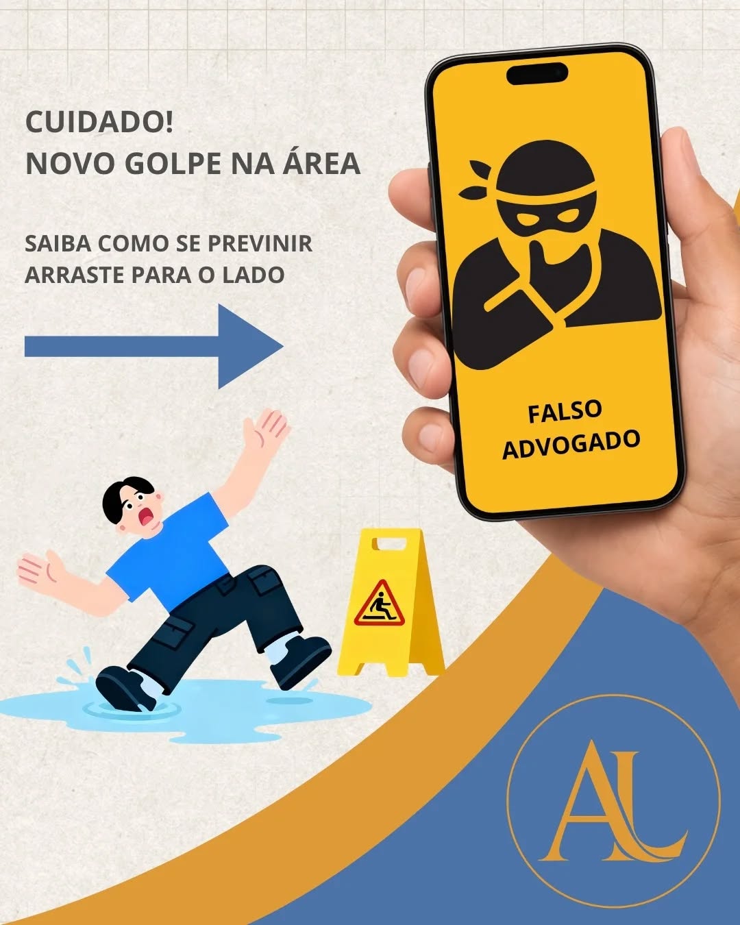 Golpistas têm usado o nome de advogados e escritórios para pedir transferências urgentes e induzir vítimas ao erro. Antes de qualquer pagamento, confirme os dados por canal oficial e desconfie de pressa excessiva, especialmente quando houver Pix para terceiros. Informação preventiva evita prejuízos.
#direitodigital #golpevirtual #advocacia #informacaojuridica #direitocivil