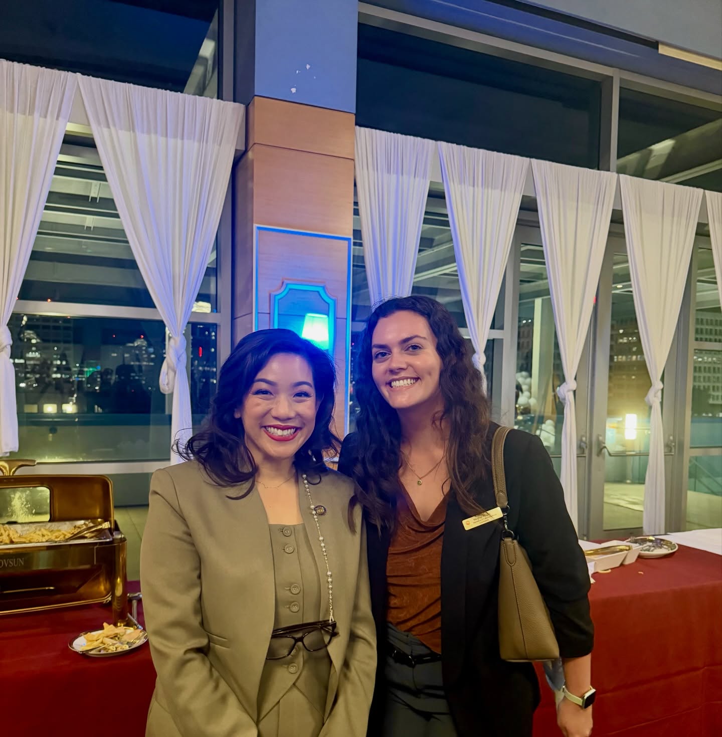 In honor of Women’s History Month, Advent was excited to attend the C-Suite She-Ros event at Scott’s Social Club - an inspiring evening celebrating women leaders who are making a powerful impact across our community.
The panel featured an incredible lineup of leaders sharing their insights, leadership journeys, and commitment to service:
• Keisha Browder – CEO, United Way Bay Area
• Betty Duong – Supervisor, Santa Clara County Board of Supervisors
• Darcie Green – Executive Director, Latinas Contra Cancer
• Lisa Pesta – CEO, Meriwest Credit Union
It was a meaningful evening of connection and inspiration. Meghan from the Advent team is pictured with Supervisor Betty Duong in the first photo and with Keisha Browder, CEO in the second.
We’re grateful for spaces that uplift women’s leadership and highlight the impact women are making throughout the Bay Area.
#WomensHistoryMonth #CSuiteSheRos #WomenInLeadership #CommunityLeadership #BayAreaLeaders