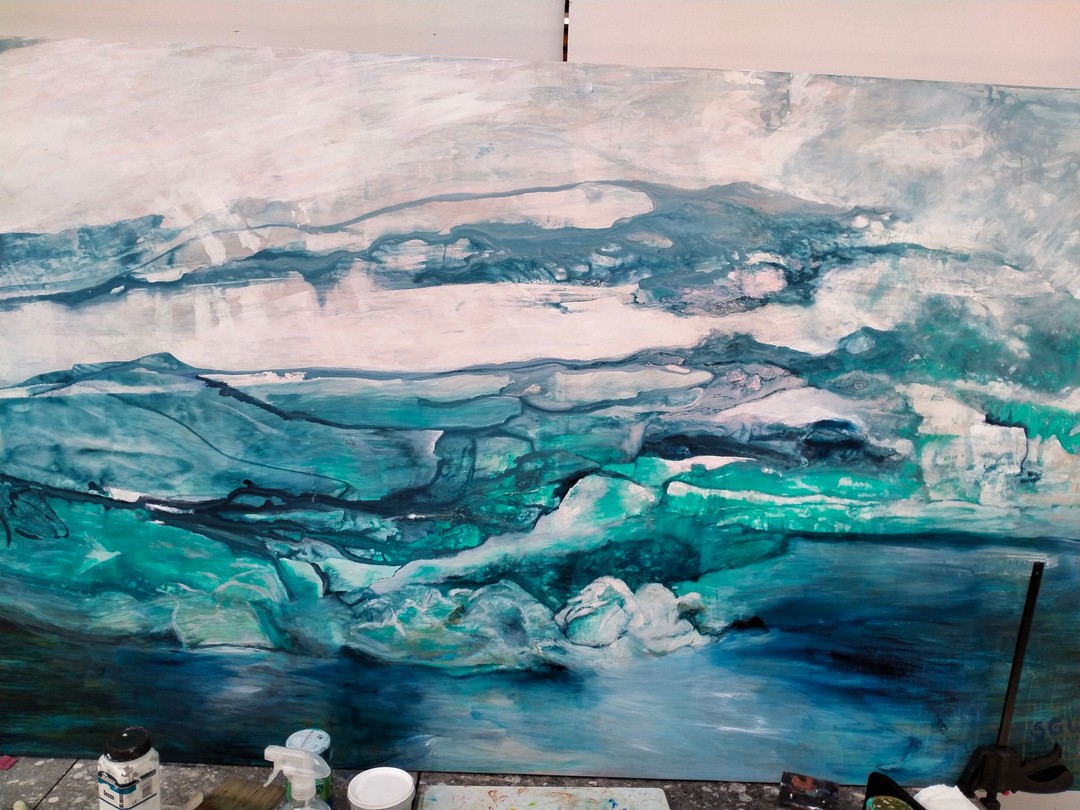 "Ice Shelf A74" Antarctica.