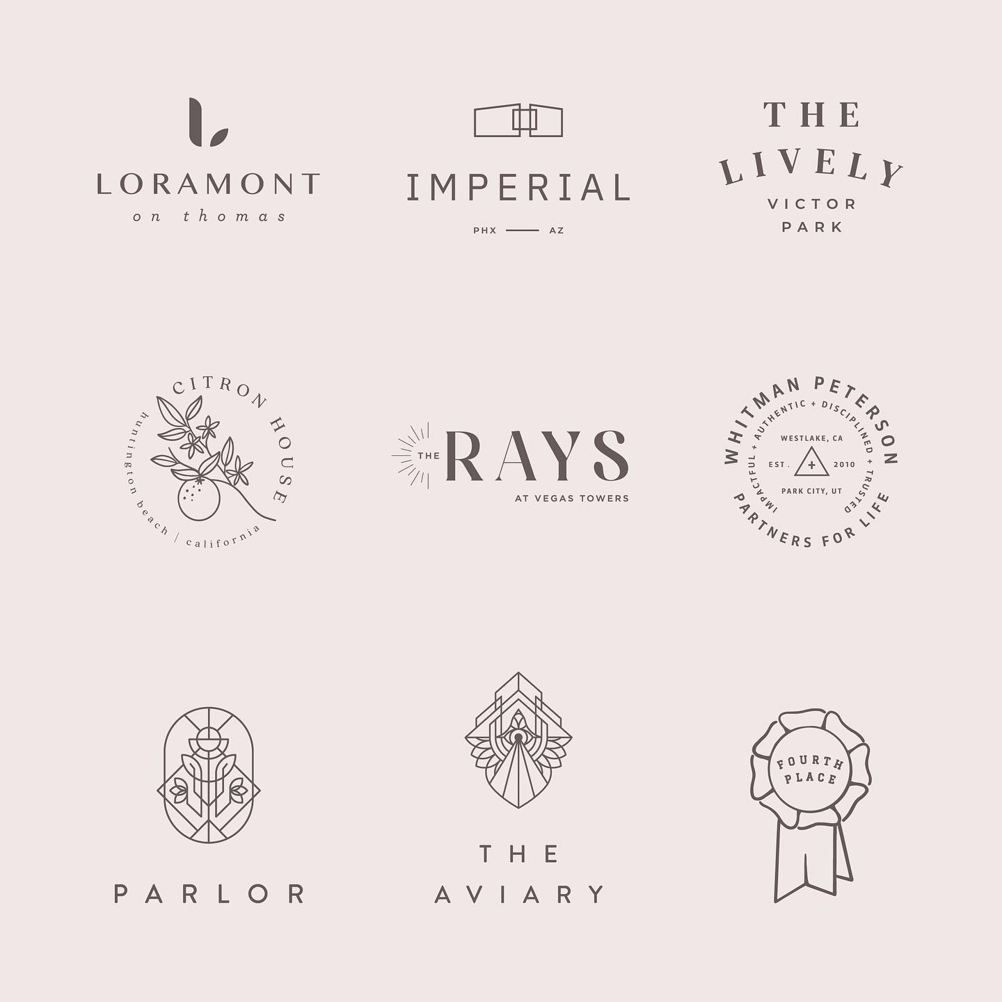 A quick look at some logos from 2020 ✨
.
Some were used some weren’t but that’s showbiz baybie! Either way had so much fun creating this year and these are a few favs.
.
Extremely grateful for clients and a job that helps me do what I love everyday. Can’t wait to see what we get into next year!
.
.
.
.
.
.
#branding #logosai #designspiration #logoinspirations #graphicdesign #brandidentity #denvergraphicdesign