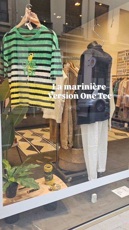 La marinière… mais en version ultra tendance ✨
One Tee revisite ce grand classique avec des couleurs plus flashy qui donnent tout de suite du pep’s à votre look.
Le détail mode qui change tout : une marinière modernisée, facile à porter avec un jean pour un style casual mais pointu.
⚡ La pièce parfaite pour twister vos tenues du quotidien.
Disponible en boutique 🛍️
T-shirt 69€
📍32 rue Ney Lyon6
📦 Shopping à distance disponible contact MP
#onetee #oneteelyon #lyon