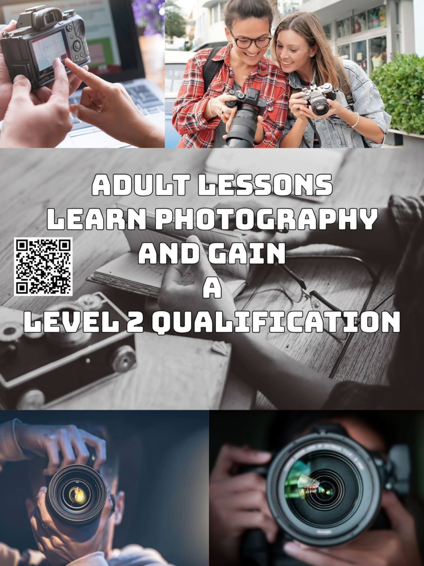 📸 Adult Photography Classes
Ready to move beyond auto mode and start shooting with confidence?
Join our relaxed and inspiring classes where you’ll explore light, composition, and creative storytelling — and begin to see the world through a photographer’s eye.
✨ Creativity has no age limit.
What to expect:
📍 Face-to-face sessions
🕖 Monday evenings – 2 hours
🎓 Work towards a Level 2 qualification
📷 All equipment provided
🌿 Friendly, supportive learning environment
Perfect for beginners or anyone wanting to grow their creativity and confidence with a camera.
💌 DM for details or to book your place
#photographyclass #learnphotography #adultlearning #creativecommunity #photographyskills 📷