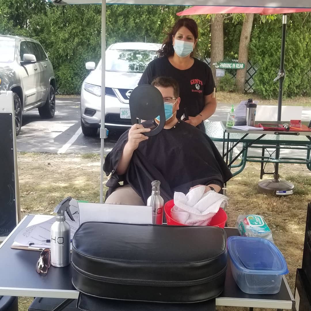 Big success on todays day 1 of open air Barbershop!!