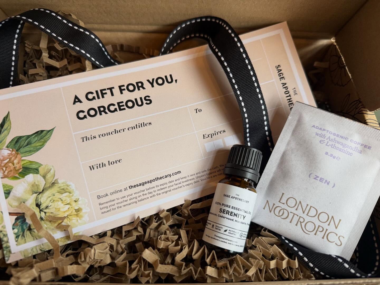 Last-minute Mother’s Day panic? We got you.
Skip the sad petrol-station flowers and grab a gift that actually means something.
Our Mother’s Day Serenity Gift Pack includes:
✨ An aromatherapy massage voucher (30 or 60 minutes)
✨ Our bestselling Serenity essential oil blend
✨Zen Adaptogenic Coffee - a moment of calm in a cup.
✨ And yes — we’ll gift box it beautifully, so you come out looking like an absolute champ.
Thoughtful. Calming. Zero wrapping stress.
Available now in the Apothecary and online — but be quick, because mum-level appreciation waits for no one.