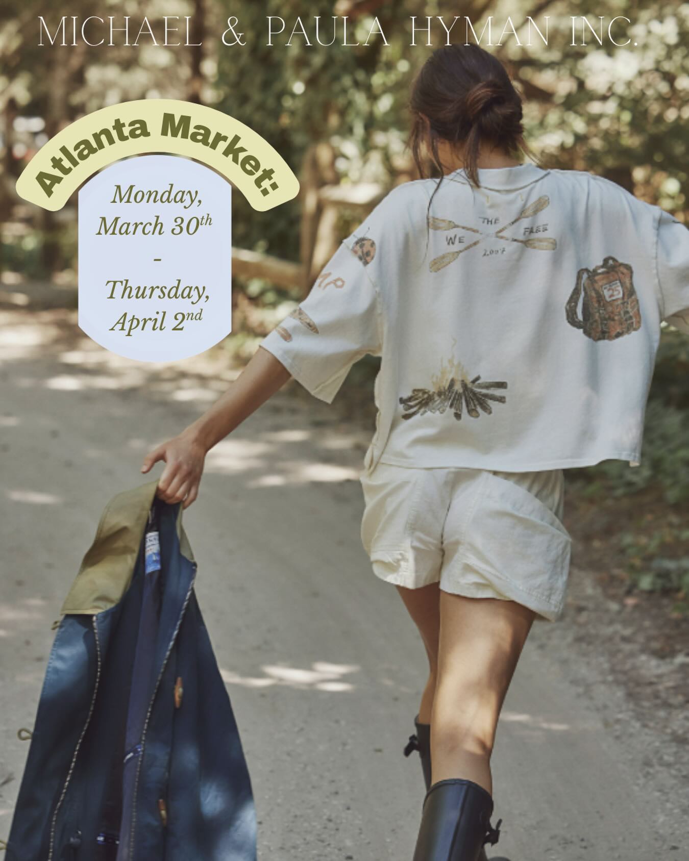 It’s almost Atlanta Market and we are 🌼R E A D Y🌼
Don’t forget to schedule your appointments for this short Market. We can’t wait to see you soon!
Email us to schedule or apply to help work the show!✨
💌: Showroom@mphyman.com