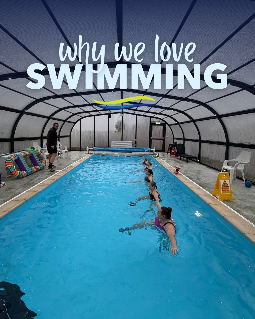 Swimming isn’t just a life skill, it’s something the whole family can enjoy.
From little ones learning their first kicks to adults loving the energy of Aqua Fit, there’s something for everyone here at Grange Farm Swim School.
We’d love to know: what’s your favourite part of coming to the pool - lessons, Aqua Fit, confidence building, or simply making a splash?
If you’re looking to join us, we offer a range of classes for all ages and abilities💙
For more information visit the link in our bio.