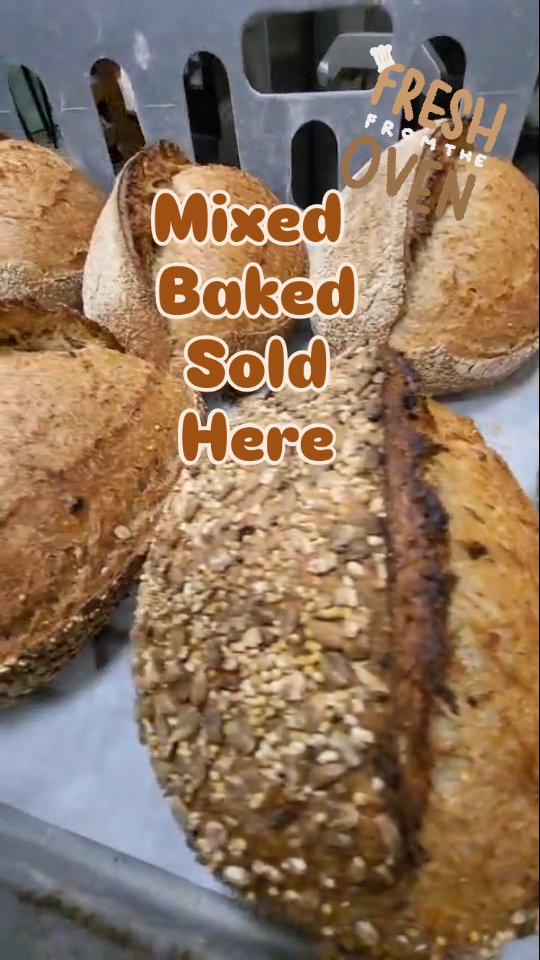 Real sourdough bread is a naturally leavened bread made using only flour, water, salt, and Ferment, without commercial yeast, additives, or preservatives. It is fermented slowly, 24 hours, creating a thick, crackling crust, and a complex, slightly tangy flavor!!! #artisanbakery #familybakery #suportlocal #indepentantbakery #realsourdough