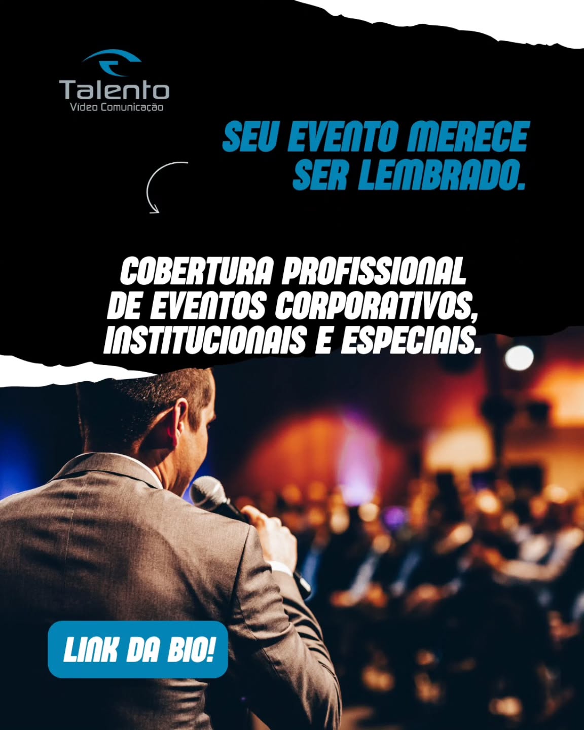 Um evento bem realizado merece uma cobertura à altura. 🎬
Mais do que registrar momentos, a Cobertura de Eventos da Talento Vídeo transforma cada detalhe em conteúdo estratégico para fortalecer sua marca, divulgar suas ações e ampliar seu alcance.
Nossa equipe acompanha tudo de perto, captando imagens profissionais que valorizam palestras, interações, bastidores e os momentos mais importantes do seu evento.
🚀 Faça do seu evento uma ferramenta de comunicação e posicionamento.
📲 Fale com a Talento Vídeo e saiba como podemos registrar seu próximo evento com qualidade e impacto.
#CoberturaDeEventos #TalentoVideo #EventosCorporativos #AudiovisualProfissional #ComunicaçãoDeMarca