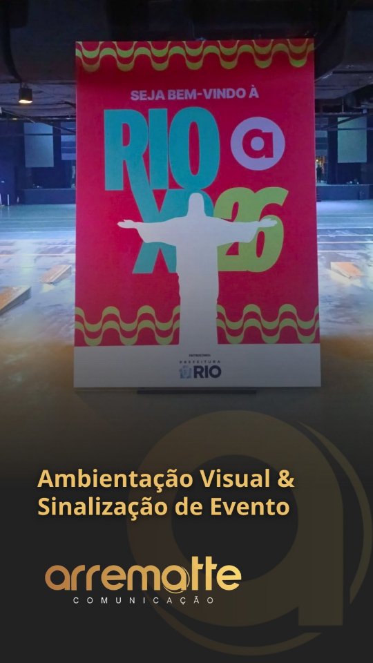 A comunicação visual é o que transforma um espaço em experiência.
Neste projeto para o RIO XP 26, a Arrematte executou diversas soluções de ambientação e comunicação visual para o evento, incluindo totens cenográficos iluminados, painéis institucionais, banners promocionais e adesivação de estruturas.
Cada elemento foi desenvolvido para reforçar a identidade do evento e orientar o público dentro do espaço, criando uma experiência visual consistente do início ao fim.
Projetos de grande porte exigem precisão, qualidade de impressão e execução técnica no local. É exatamente aí que entramos.
Arrematte Comunicação.
#ComunicaçãoVisual
#AmbientaçãoDeEventos
#EventosCorporativos
#ImpressãoDigital
#RioXP2026