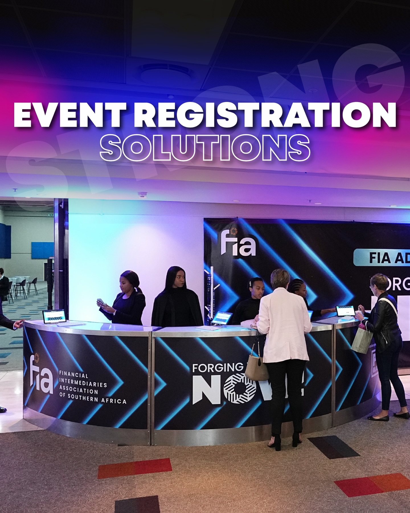 From fast check-ins to seamless guest management, our event registration solutions are designed to keep your event running smoothly from the very first moment.