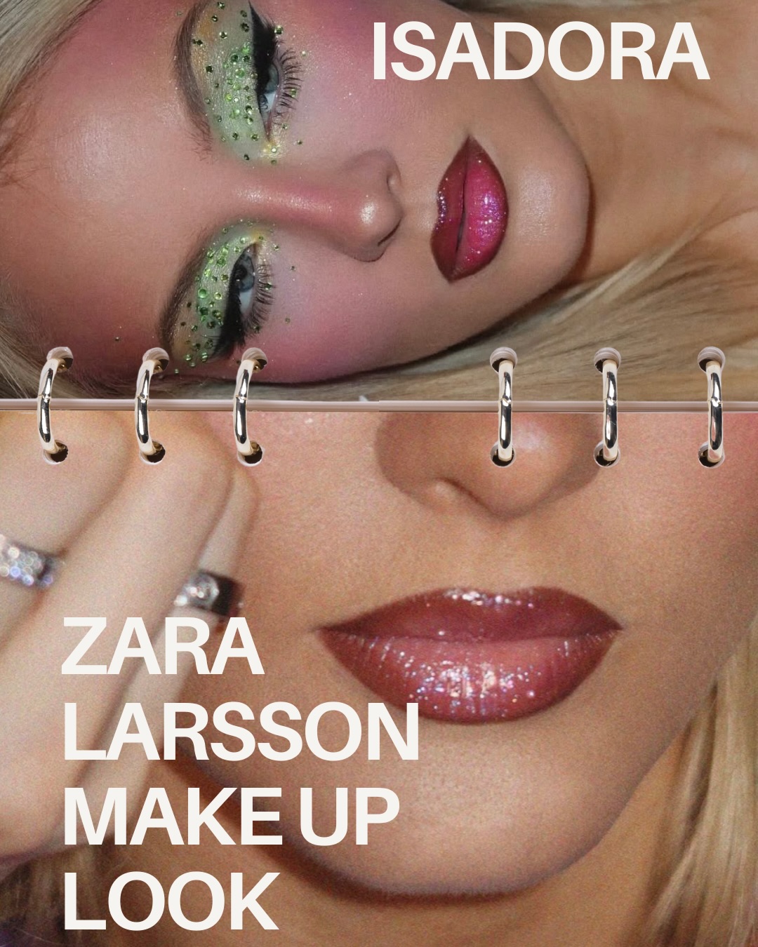 Gloss on, sparkle louder
Serving Stateside energy with a swipe of ISADORA — blush poppin’, eyes dripping in green, lips doing the talking.