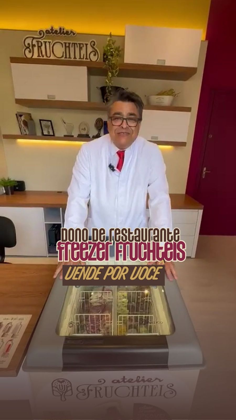 Dono de restaurante: imagine aumentar o ticket médio sem ocupar sua cozinha e sem complicar sua operação.
A Fruchteis leva sobremesas de verdade no palito para o seu estabelecimento — com freezer em comodato e um produto que faz o cliente pedir mais uma vez.
Quer ter um freezer que vende por você? Fale com a gente. | Link na bio
#foodservice #donoderestaurante #ticketmedio #sobremesapremium #fruchteis