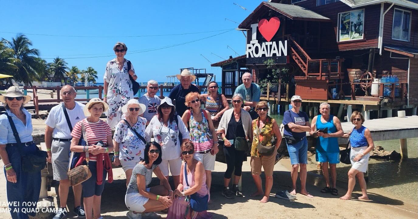 West End Beach is perfect for pictures, food and the chocolate factory. #realdeal #iloveroatan #sloths #monkeys #privatetours