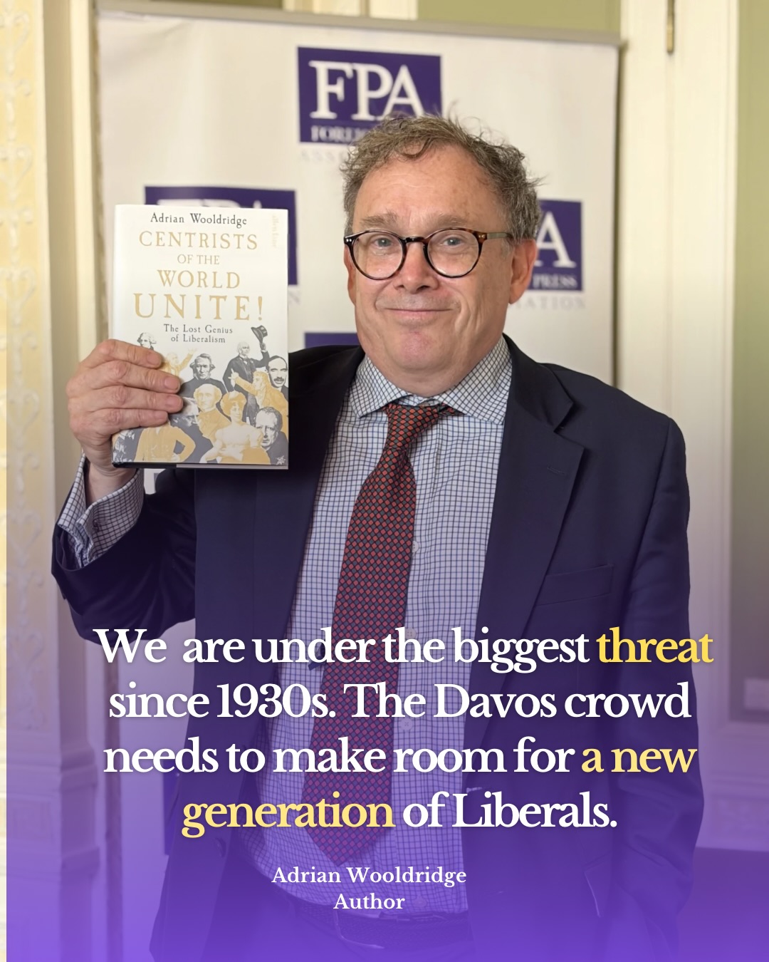 In this day and age, with threats coming from #Putin, authoritarian #China, #bigtech and the United States under Donald Trump no longer seeming a reliable partner, the time has come to revive and galvanise liberalism. Best-selling writer and global columnist @bloombergopinion , Adrian Wooldridge, has authored a new book that serves as a call to action: Centrists of the World, Unite! – The Lost Genius of Liberalism.
We invited him for an enlightening briefing and Q&A with our members discussing a wide array of hot topics. @deborah.bonetti @sixparkplace
Wooldridge @adrian.wooldridge argues that liberalism is currently losing political ground in a modern world and in an era of rising authoritarianism, populism, and political polarization.
The book wants to galvanize new thinking fuelling a new generation of Liberals to come about.