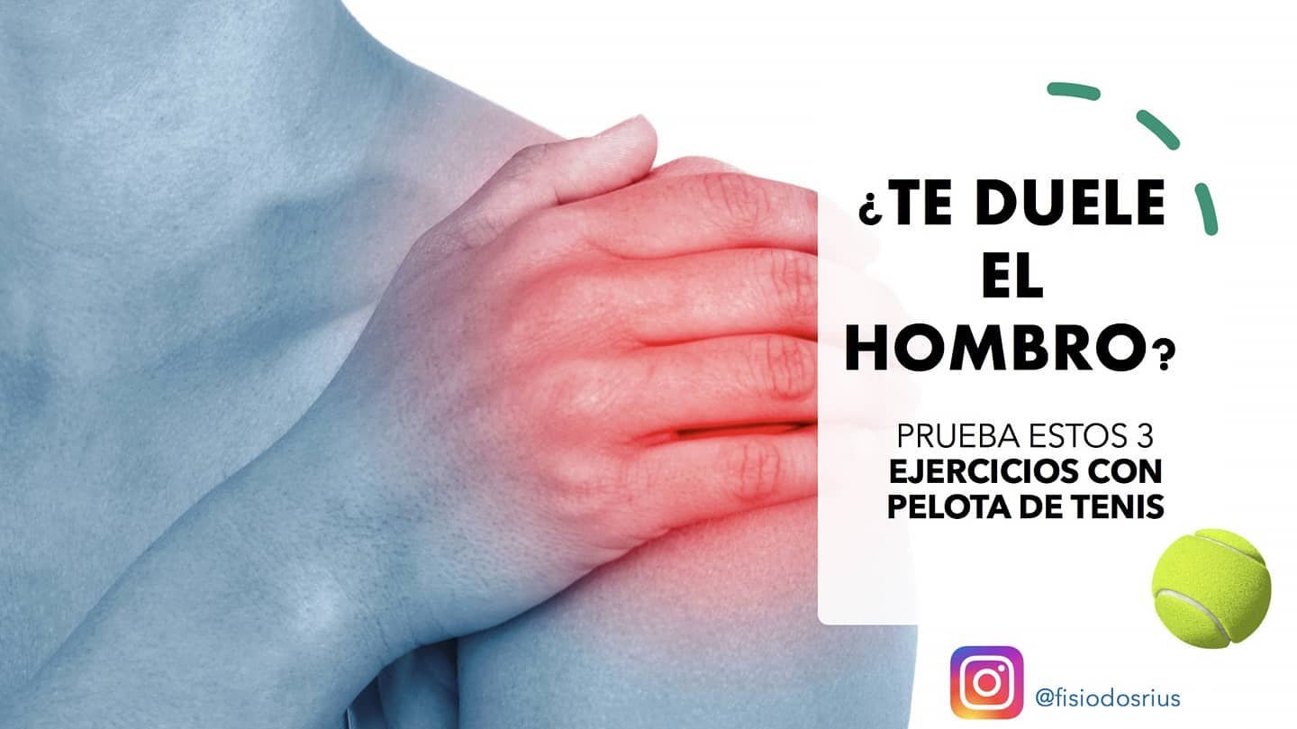 Si notas tus hombros cargados, pesados o con dolor y no sabes qué puedes hacer en casa para "aliviar" esa sensación, te recomiendo probar estos ejercicios con la ayuda de una pelota de tenis 🥎
¿Para qué nos pueden servir ?🤔
✅ Disminuir la sensación de pesadez
✅ Disminuir el dolor
✅ Mejorar la movilidad de nuestro hombro
Dicho esto, ya tardas en darles una oportunidad ‼️
Te recomiendo que los realices durante unos pocos minutos al día y que sobretodo, no intentes aguantar mucho el dolor de la presión de la pelota. NO POR AGUANTAR MÁS VA A SER MEJOR.
#fisioterapia #fisioterapiadeportiva #dolor #dolordehombro #hombro #pelota #masaje #alivio #tenis #supraespinoso #infraespinoso #romboides #terapiamanual #fisiodosrius #dosrius #maresme