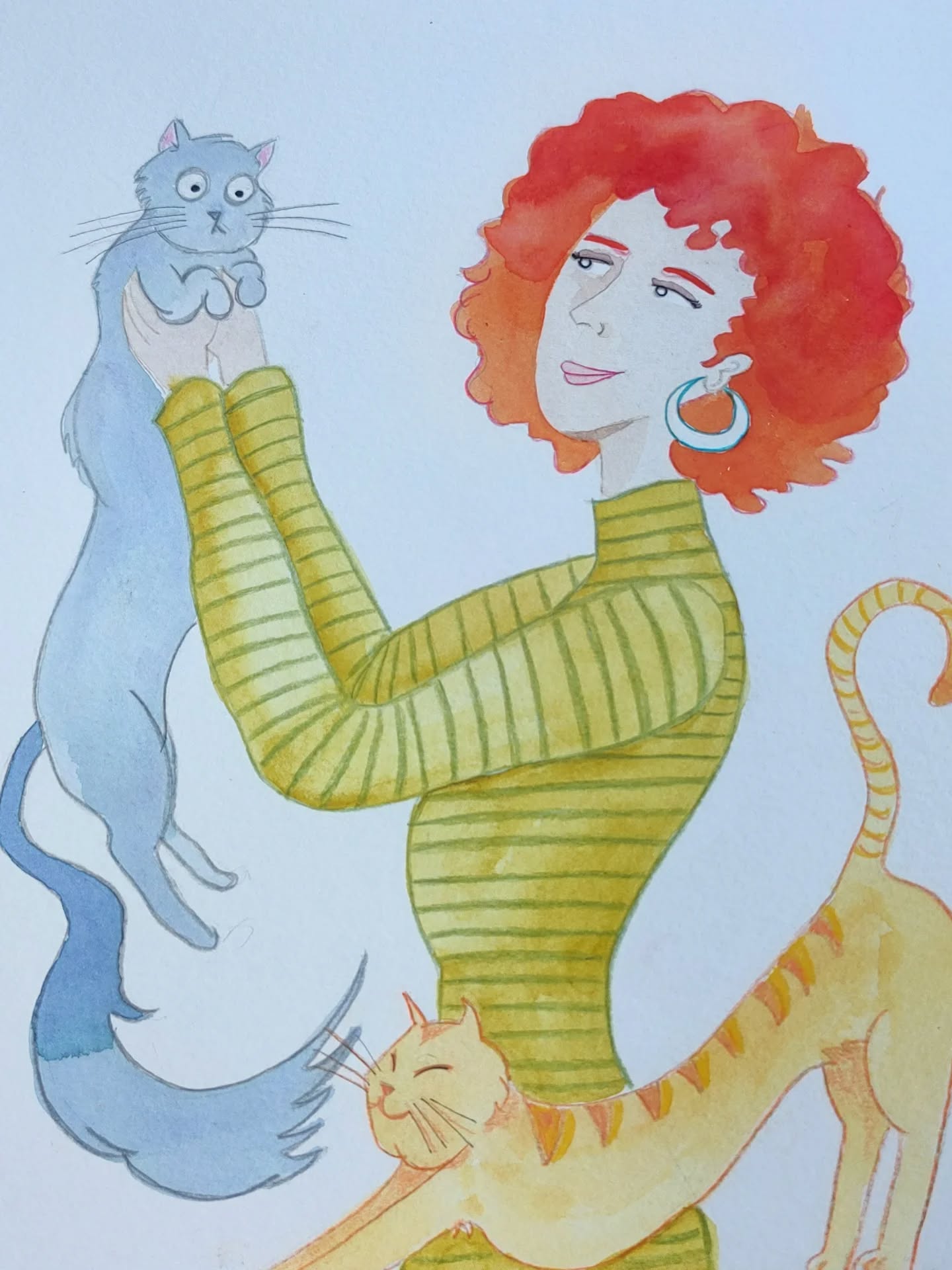 Sobre a maleabilidade felina. 😆
Sabe quando você pega um gato e parece que ele é muito mais longo do que parece?