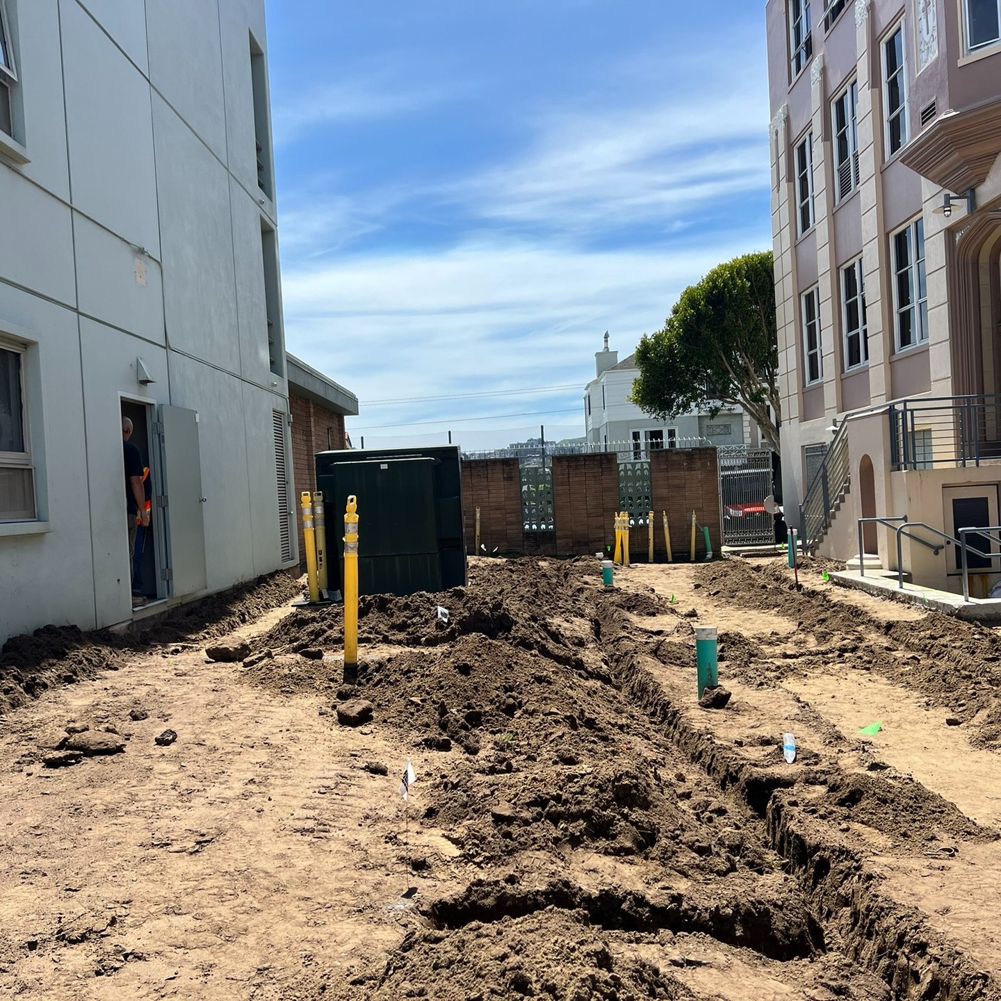 Demo is complete at our garden for the Sisters of the Presentation in SF! So honored to partner with Page & Turnbull and USF to create a sacred space for these wonderful women.