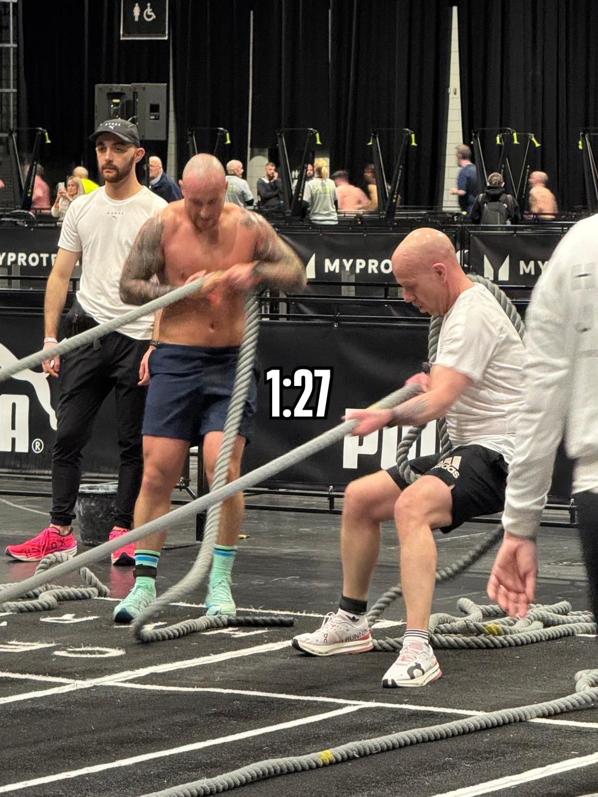 In our war against the taps aff adult PE lesson that’s is hyrox arise 3 troopers.
Debut for all 3 of them proud coach today.
Especially as @phyll_walters is dropping the adult PE for ultra distance trail running 🏃