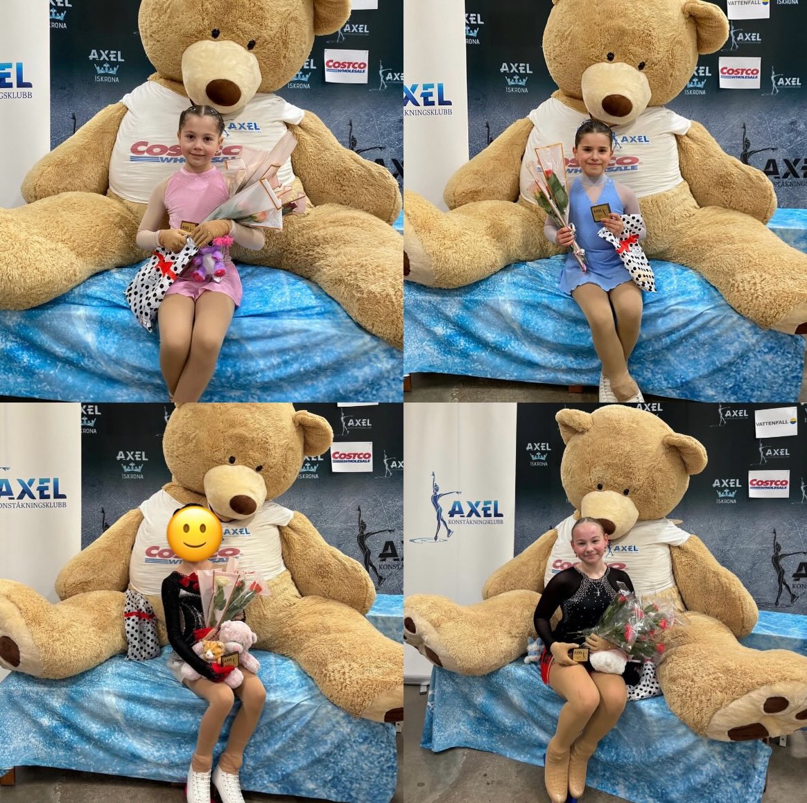 Axel Iskrona 🧊👑
Flera fantastiska program utförda på isen och flera fina placeringar för våra åkare:
Grön 1
🥇 Evdoxia Kulakidou
🥈 Emiliana Salinas Lanchipa
Victoria Loboda
Sofija Latvena
Grön 3
🥇 Minna Fjällborg
Grön 4
🥇 Junia Zhang
🥉 Alicia Lindgren
Grön 5
🥇Tianrui Zeng
Gul
Anastasia Brosalin Mendoza
Ming Sirilar
Vit
Bonnie Ericsson Wirström
Aleksandra Loboda
Victoria Loubenets
Helli Louesalmi
Linda Mehtonen
Zoi Panagiotopoulou
Ellie Balatsos
Julia Genström
Isabella Glinwood
Ellinor Rådén
Belle Sirilar
Jade Wu
Sofia Millevik
Alicia Murray
Asal Shahnehtabar
Amelia Tkaczyk
Stort grattis till alla åkare för era fina insatser! 🌟