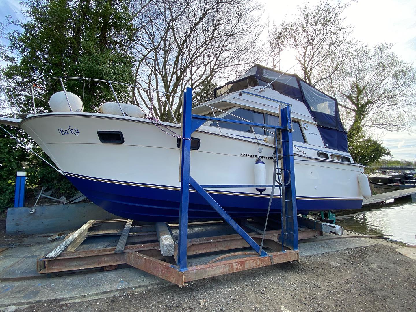 Recent lifts #hoist #slipway #boatyard #antifoul #maintenance #marinedreamltd