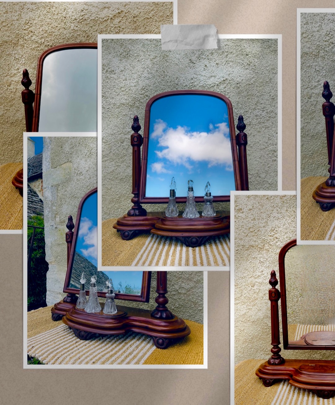 Victorian extra large format mahogany swing mirror, an elegant and practical piece for dressing.
One of a selection of antique and vintage mirrors currently in stock.
#victorian #makeup #greatbritishrevivals #mirror