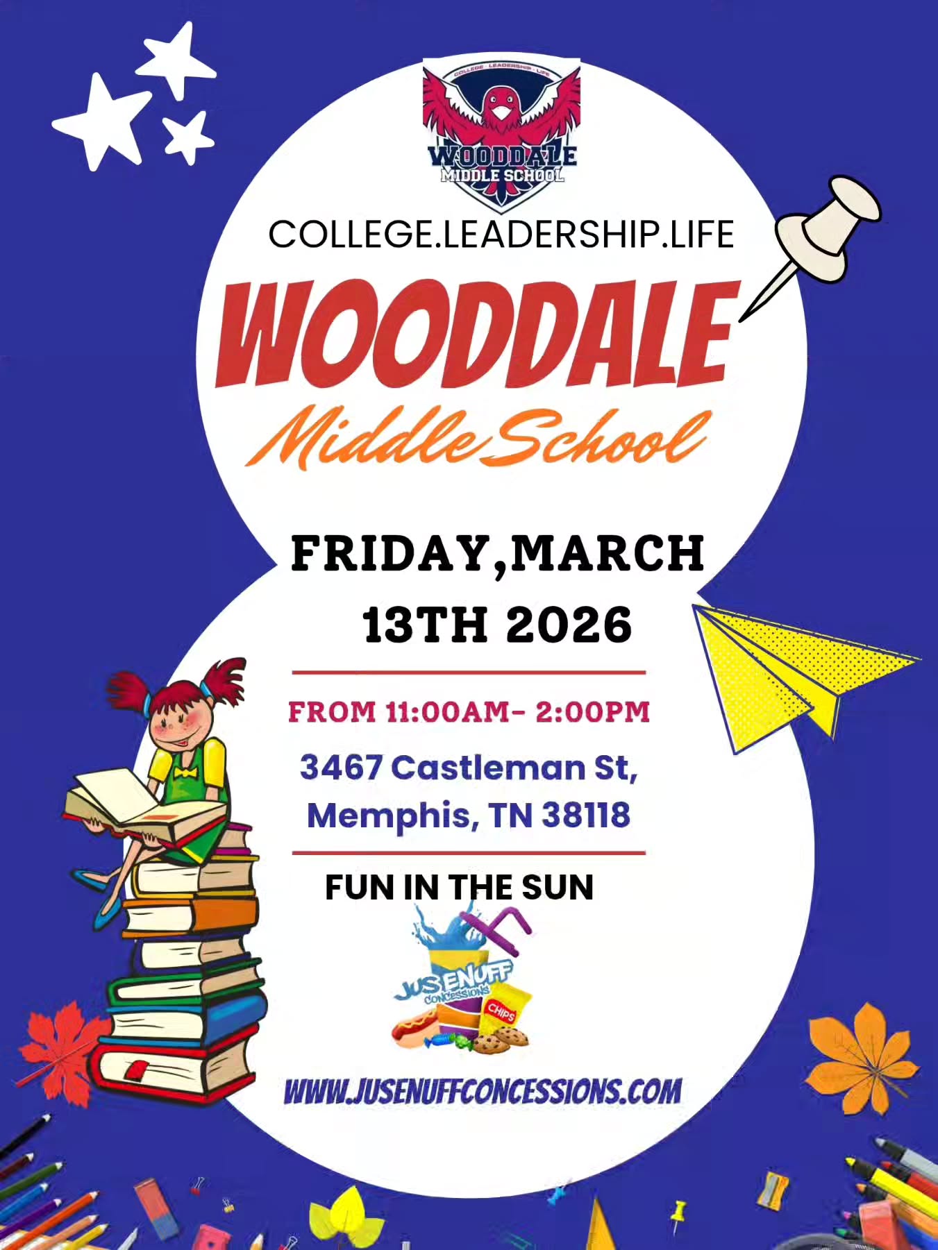 Stop & Go at Wooddale Middle School this Friday!! #bookusforyournextevent #kidsmatter #educationmatters #support #businessgrowth