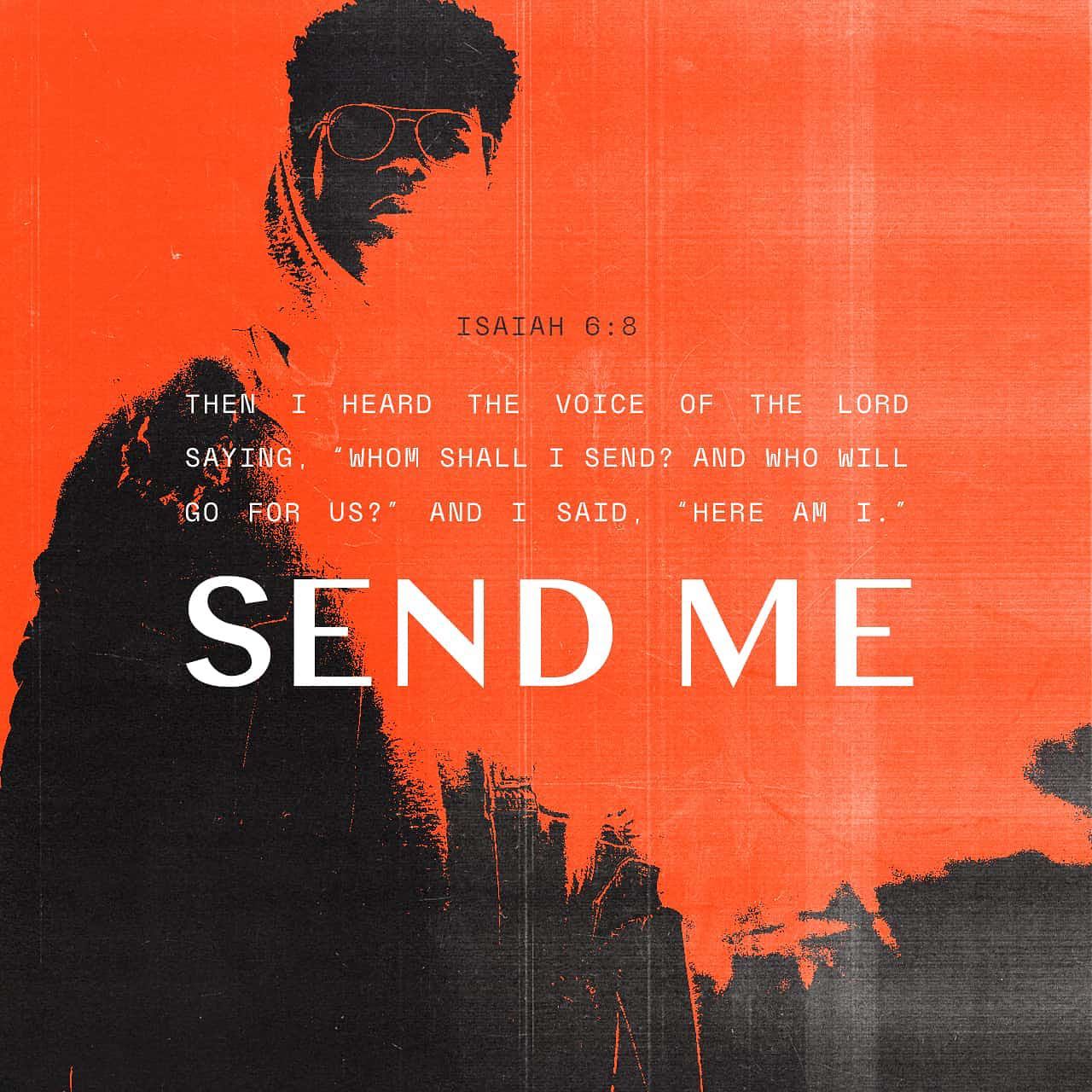 This is a verse that always “gets me in my feelings,” as the kids used to say. I think it has something to do with the beautiful music it inspired, the song “Here I Am, Lord,” which I remember my church choir singing when I was in elementary school. It really resonated with me. (You might enjoy listening to it on YouTube.)
.
God has good work for all of us to do. When we ask how we can serve, He always lets us know.
.
#HereIAmLord #GodisLove #DiosesAmor #YouVersionBibleapp #GodisworkingHispurposeout