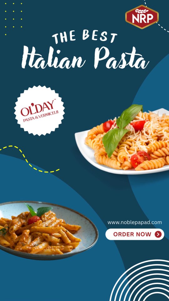 The world of pasta is so much fun with olday pasta. Easy to make easy to cook. Made from durum wheat semolina Rava/suji. Better for gut and health. 😍 Ek baar Khauge toh khaate reh jaoge!
#Pasta #durumwheatpasta #ravapasta #oldaypastan#foodsupply
