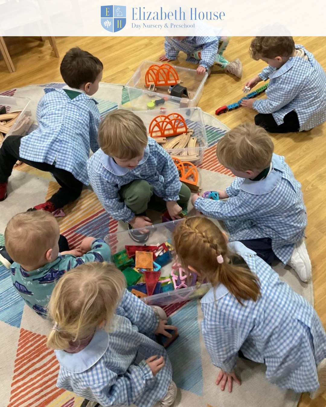 Collaborative play helps children learn to share ideas, take turns and work as a team. Whether building, role playing or solving a challenge together, these moments support communication and social development.
It’s wonderful to see friendships growing every day!
#preschool #elizabethhousenursery #nursery #earlyyears #eyfs #wallingford #oxfordshire #collaborativeplay #personaldevelopment