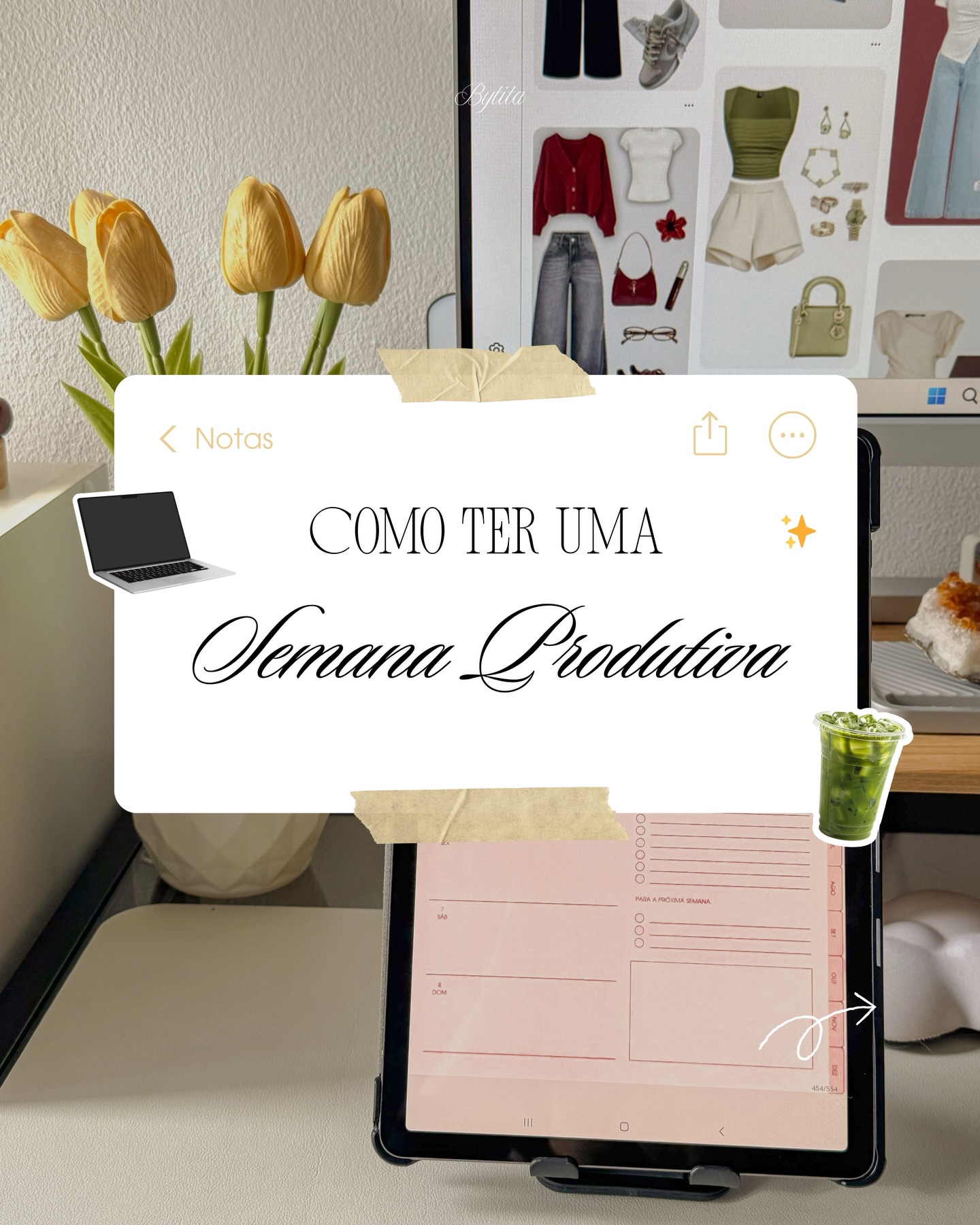 Como organizar a semana de forma flexível e realista 💓✍🏻✨
Descobre mais sobre o Planner Semanal no link na descrição 🔗