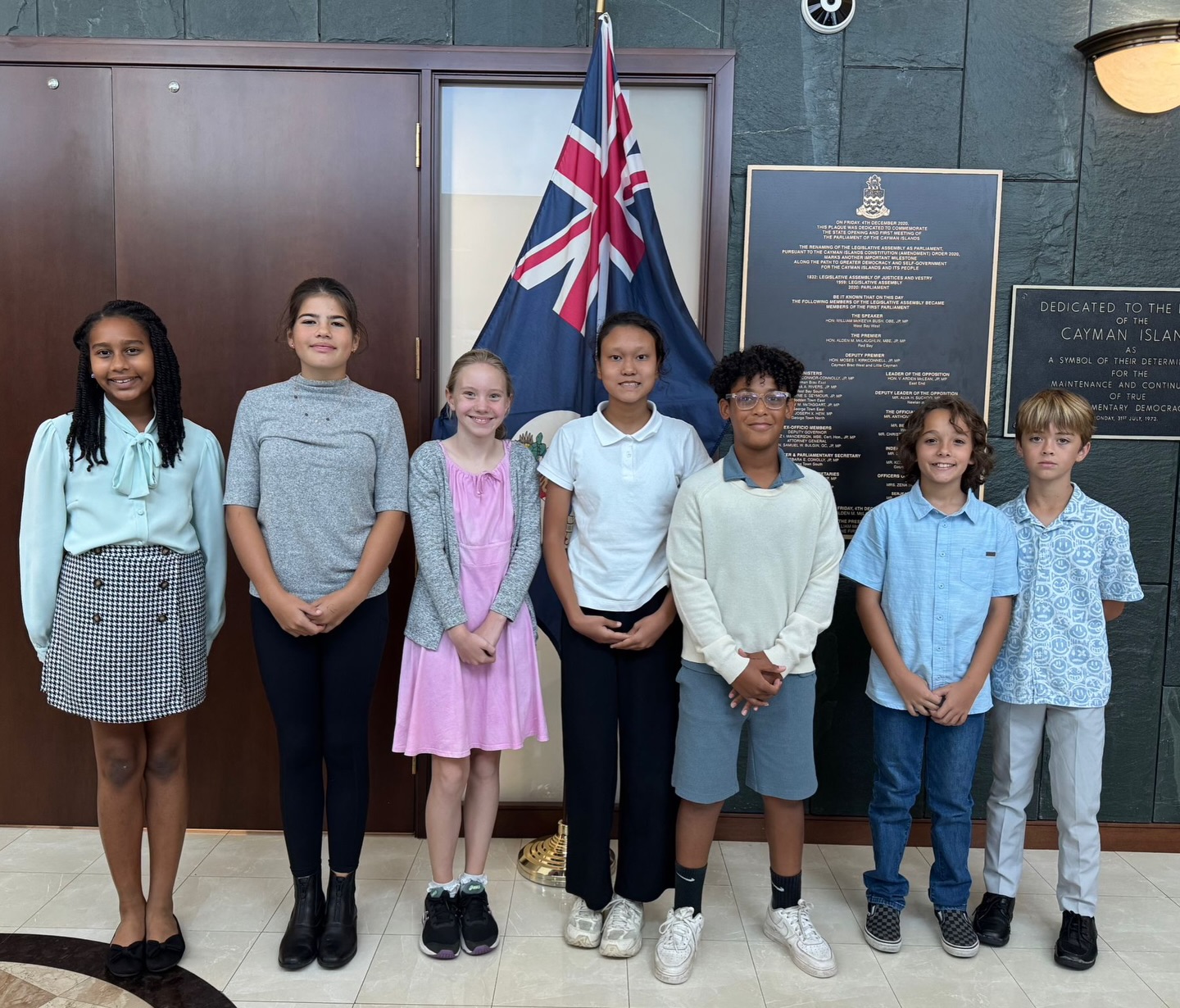 A selected group of Footsteps students had the wonderful opportunity to attend part of the 2026 Youth Parliament debate at Parliament House this week. It was an inspiring experience for the children to see how young people can take part in meaningful national discussions and learn more about the laws and culture of the Cayman Islands.
This year’s debates focused on important topics including a comprehensive framework for mental health support and rehabilitation for youth in the Cayman Islands, and the challenges young people face finding jobs in Cayman after studying abroad.
We were especially proud to watch Shy, (Miss Taryn’s daughter) the Attorney General, who placed 2nd Best Debater on the Government side of the debate.
It was a really fantastic and inspiring learning experience and a great opportunity for our students to see democracy and leadership in action!
#reallifelearning #youthparliament